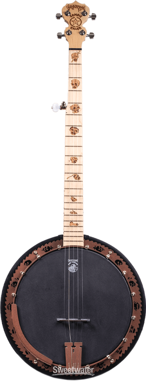 Deering Goodtime Zombie Killer III 5-string Banjo - Blood Splattered Blonde