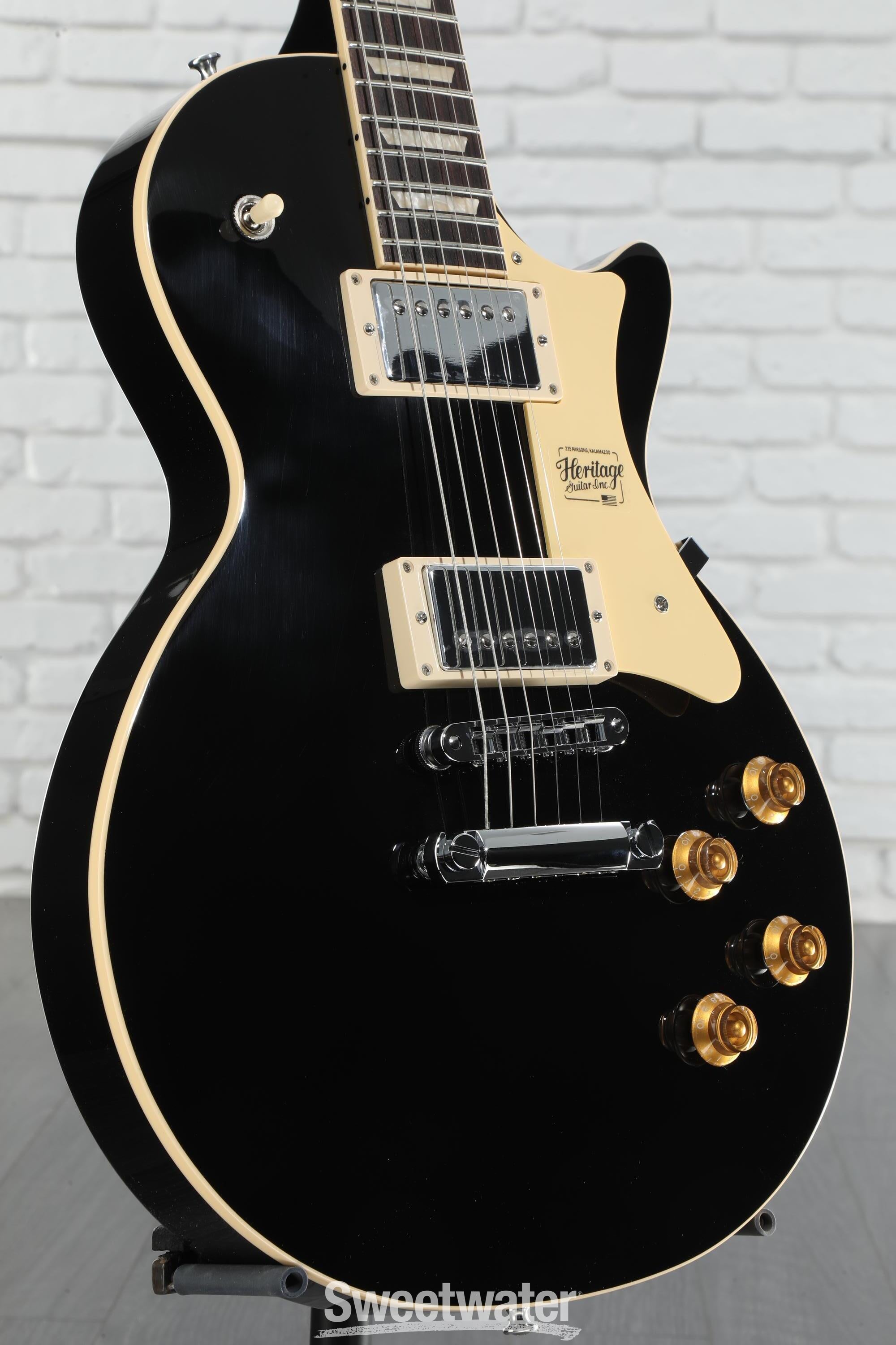 Heritage Standard H-150 Electric Guitar - Ebony | Sweetwater