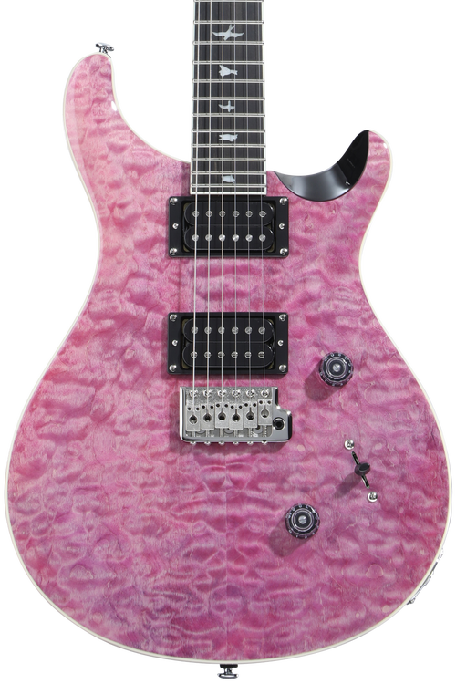 PRS SE Custom 24 Electric Guitar - Quilted Violet | Sweetwater