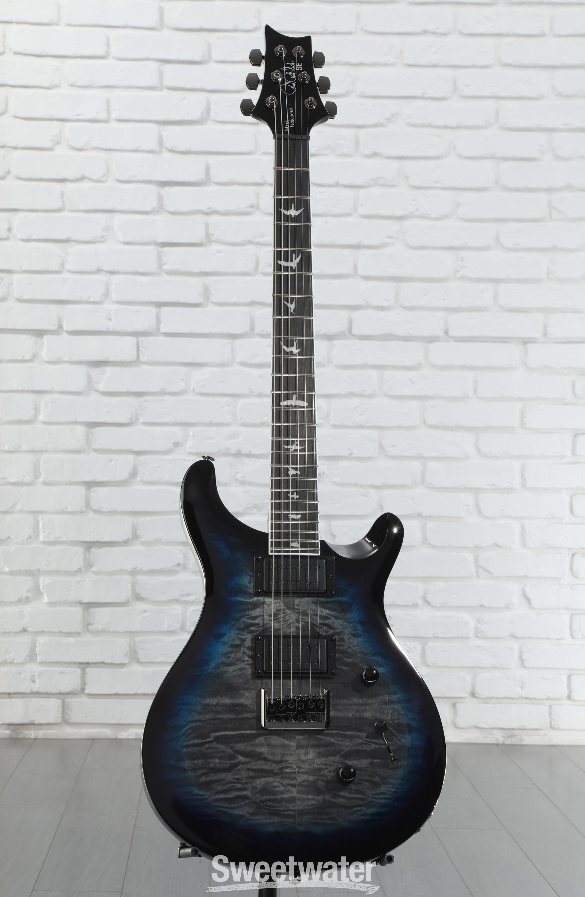 PRS SE Mark Holcomb Signature Electric Guitar - Holcomb Blue Burst