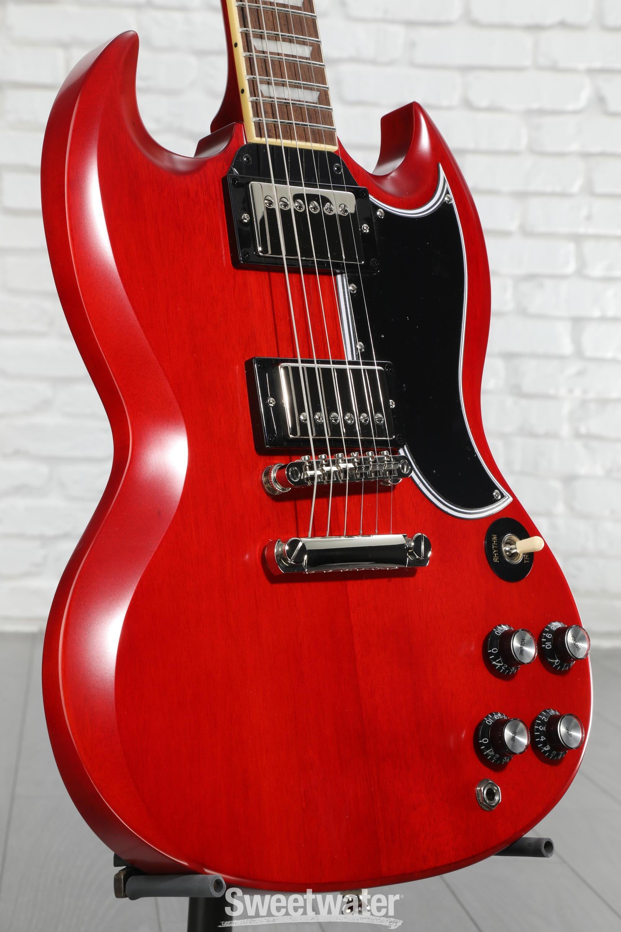 ギター Epiphone 1961 Les Paul SG Standard Epiphone 1961 Les Paul SG Standard Electric Guitar Aged