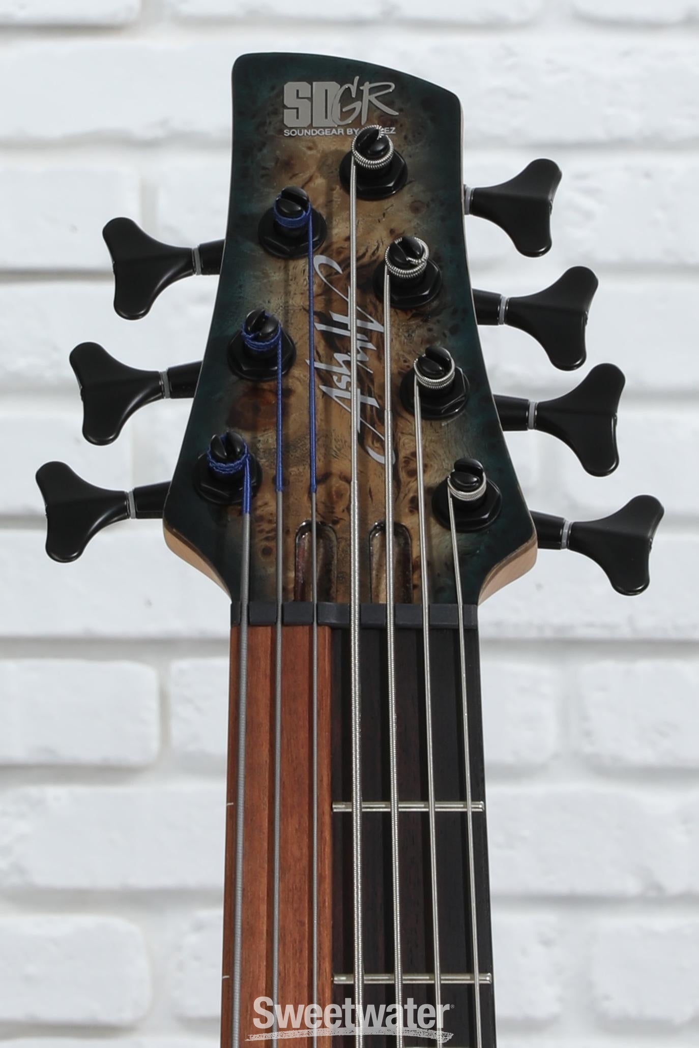 ベース Ibanez SRAS7-RSG Ibanez SRAS7 Electric Bass Dragon Eye Burst