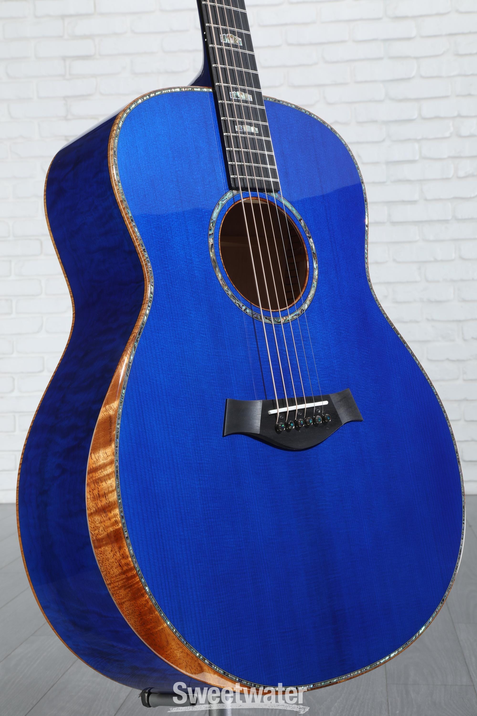 Taylor Custom Catch #3 Acoustic-electric Guitar - Royal Blue | Sweetwater