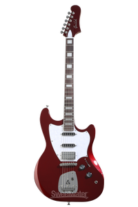 Guild Surfliner Deluxe Solidbody Electric Guitar - Scarlett Red Metallic
