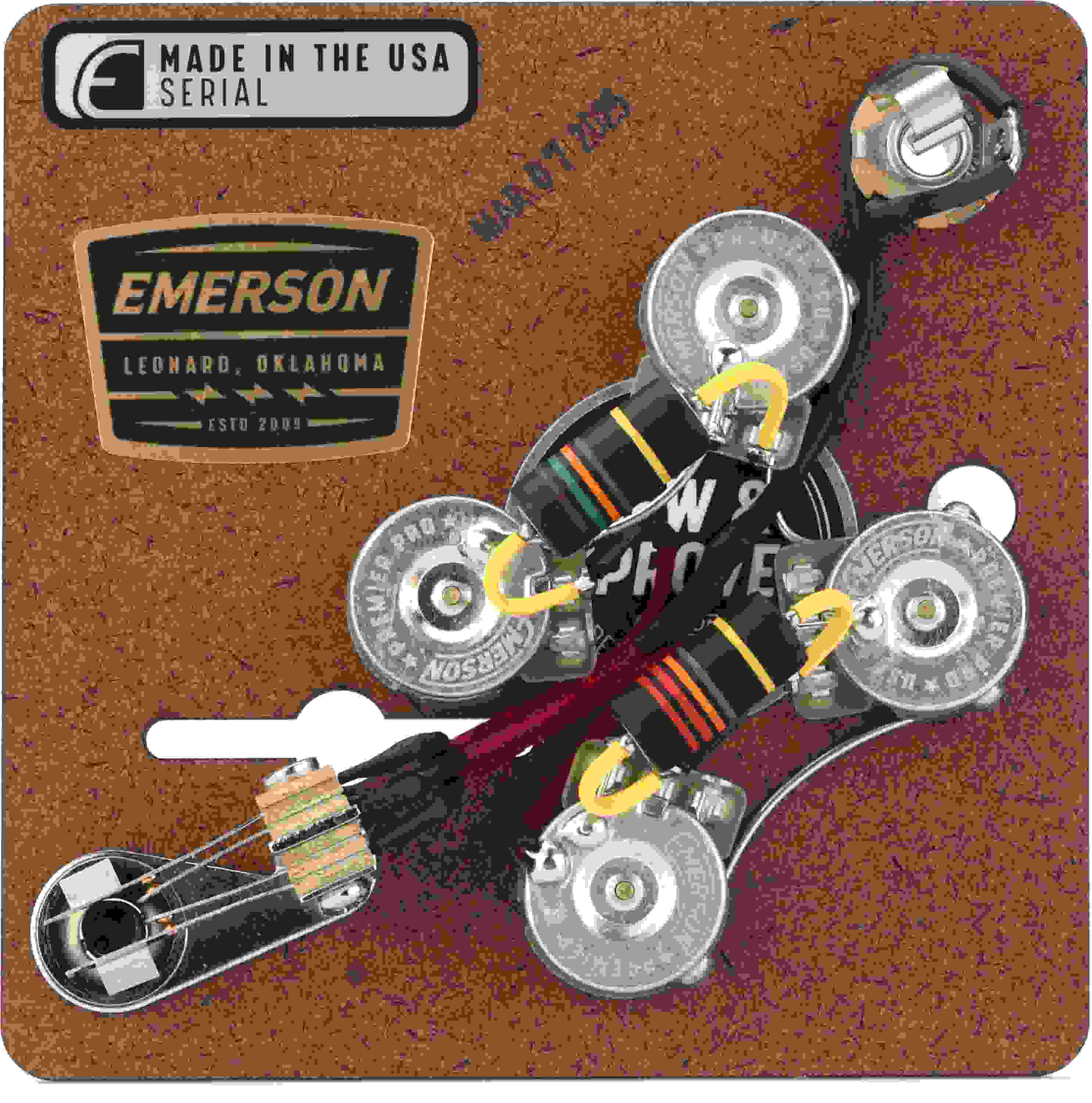 Emerson Custom Prewired Kit for Gibson SG
