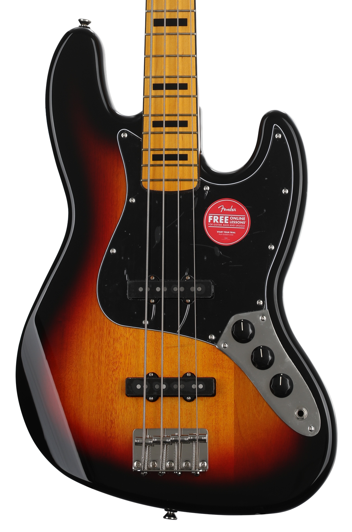 Squier Classic Vibe 70s Jazz Bass 3 Tone Sunburst Reviews
