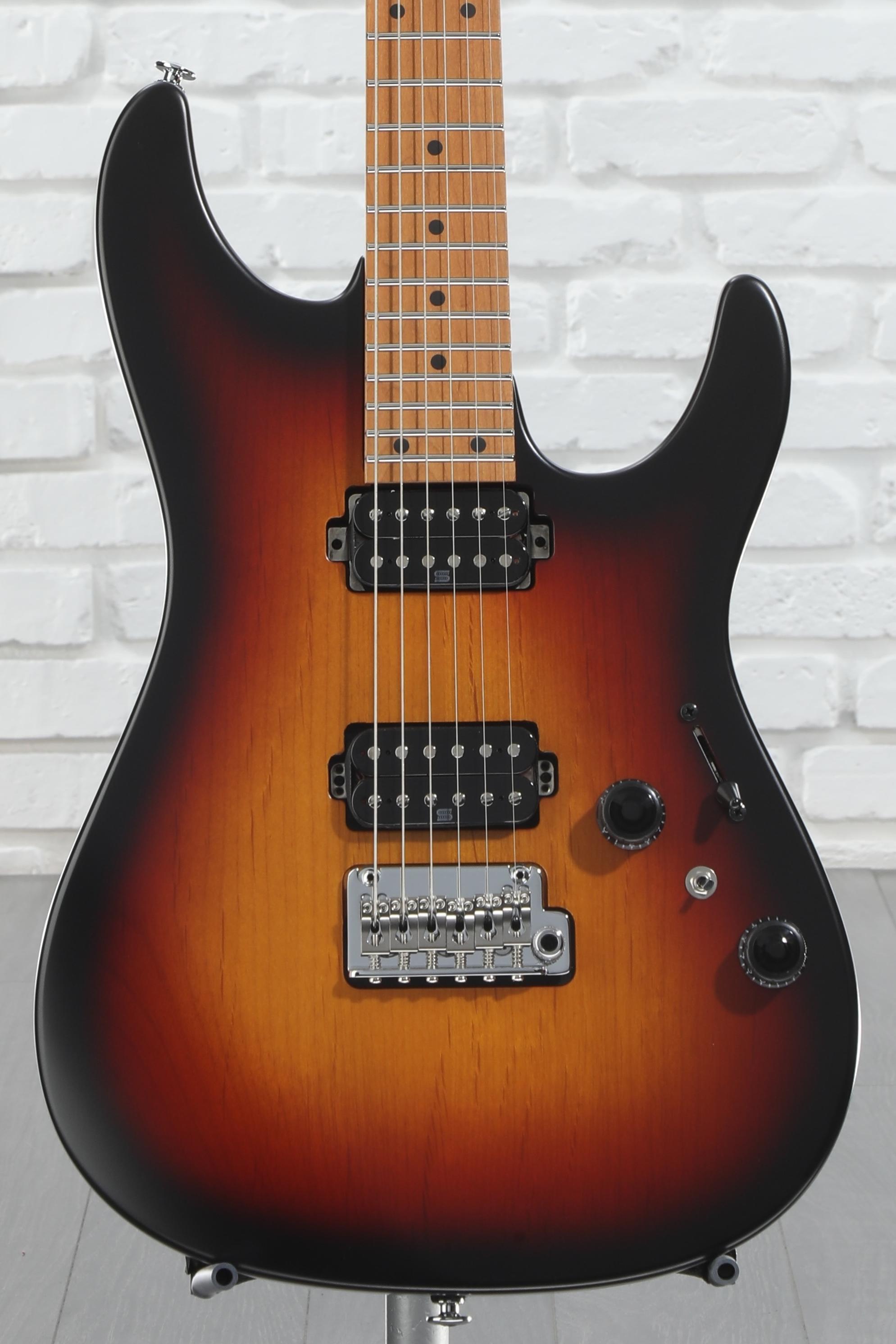 Ibanez Prestige AZ2402 Electric Guitar - Tri Burst Fade Flat