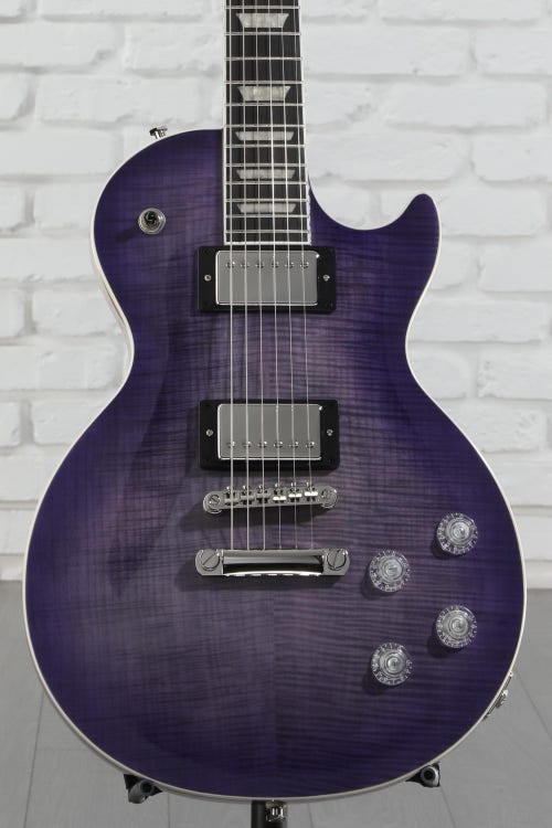Epiphone Les Paul Modern Figured Electric Guitar - Purple Burst