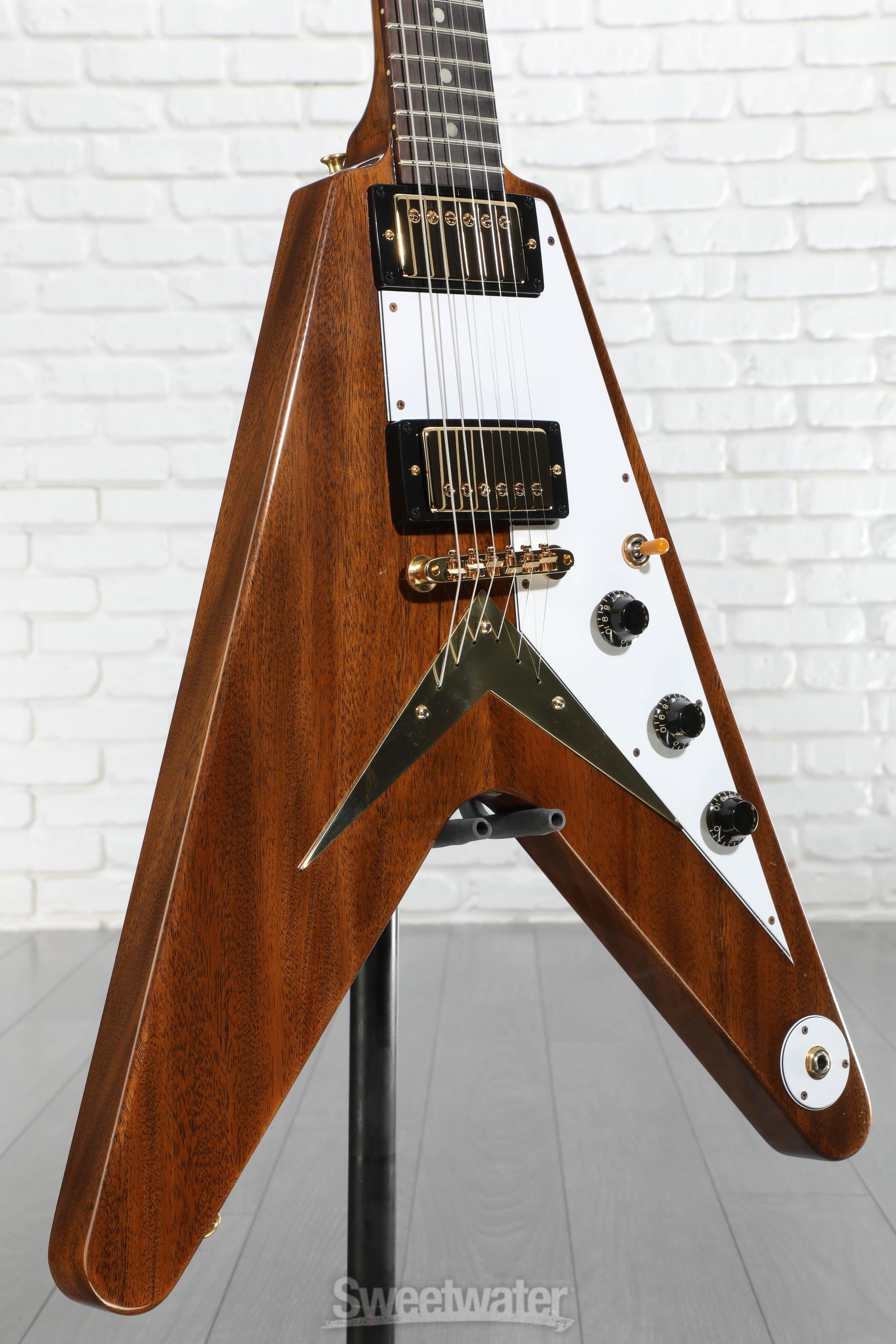 Gibson Custom 1958 Mahogany Flying V Reissue Electric Guitar