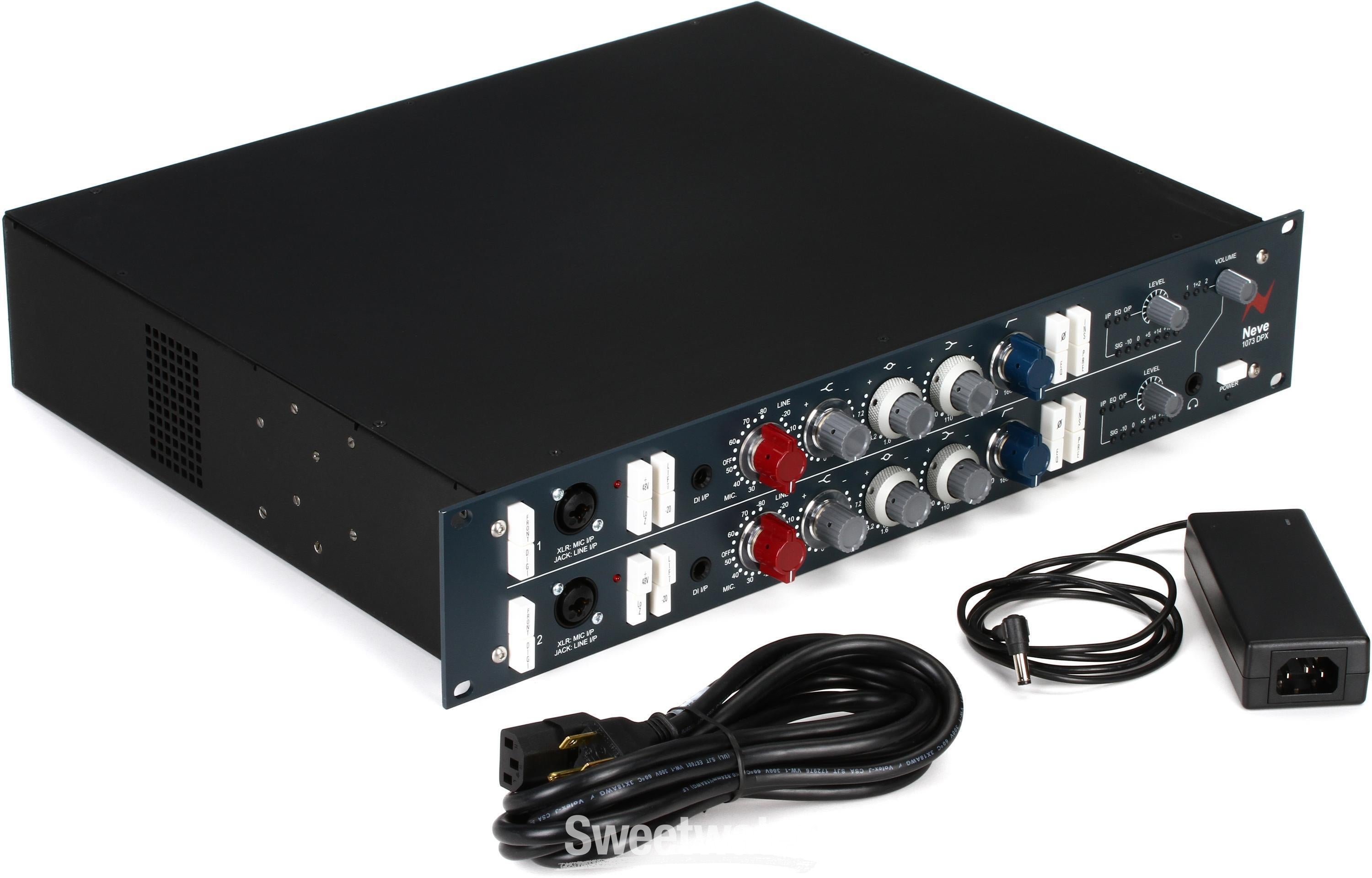 Neve 1073DPX 2-channel Microphone Preamp & EQ | Sweetwater Neve 1073DPX 2-channel Microphone Preamp & EQ | Sweetwater