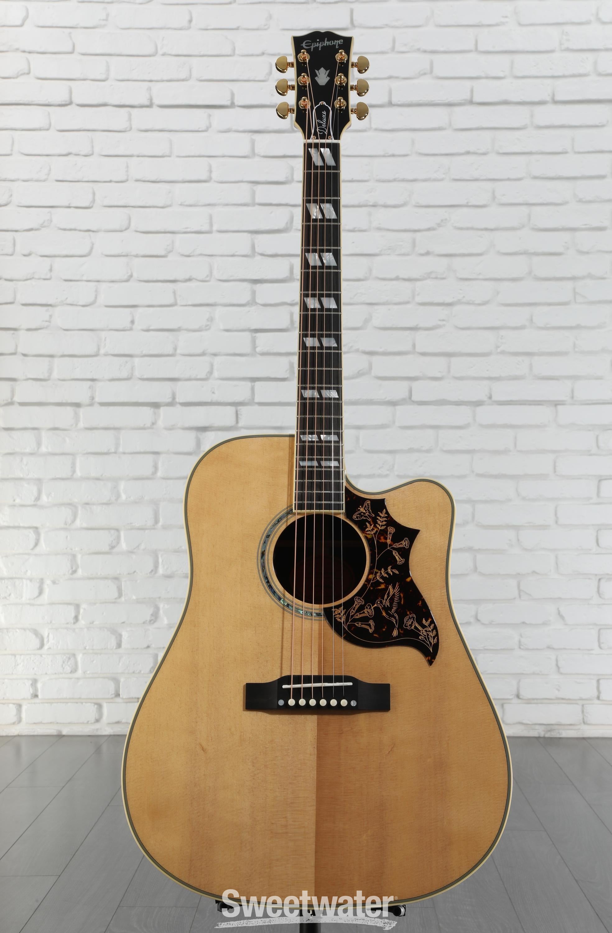 Epiphone Hummingbird Deluxe EC Acoustic-electric Guitar