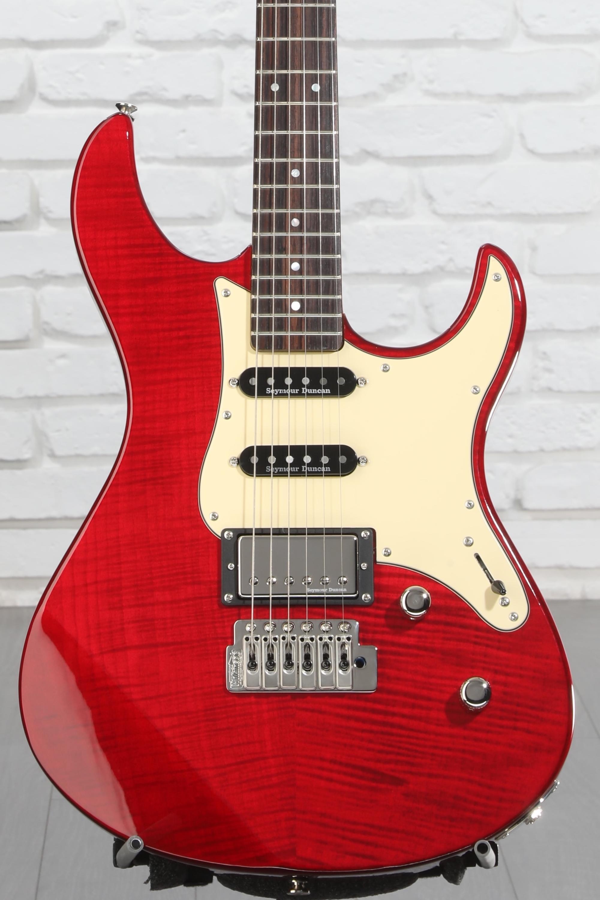 Yamaha PAC612VIIFMX Pacifica Electric Guitar - Fired Red