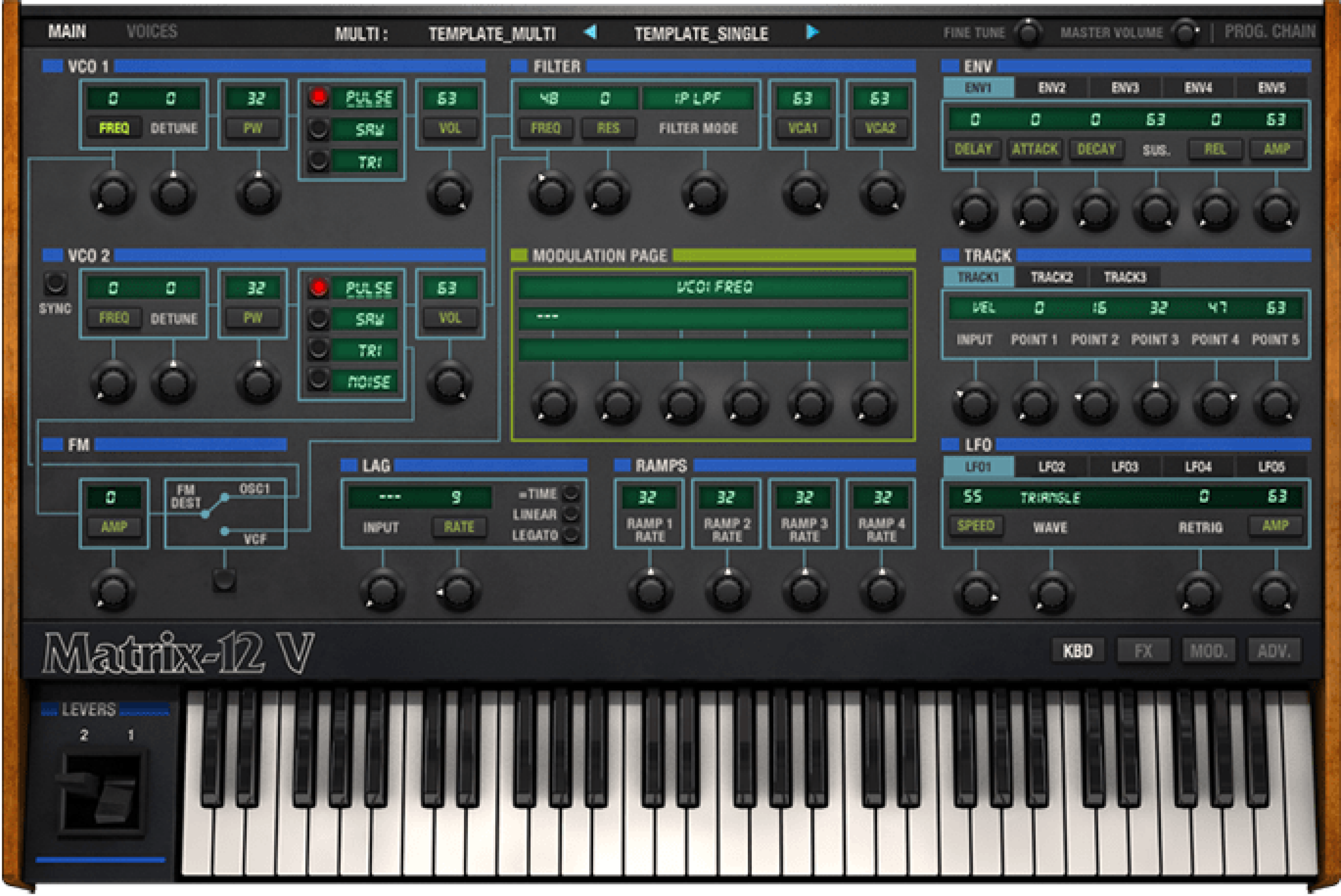 Arturia Matrix 12 V Analog Synthesizer Software Instrument Arturia Matrix 12 V Analog Synthesizer Software Instrument