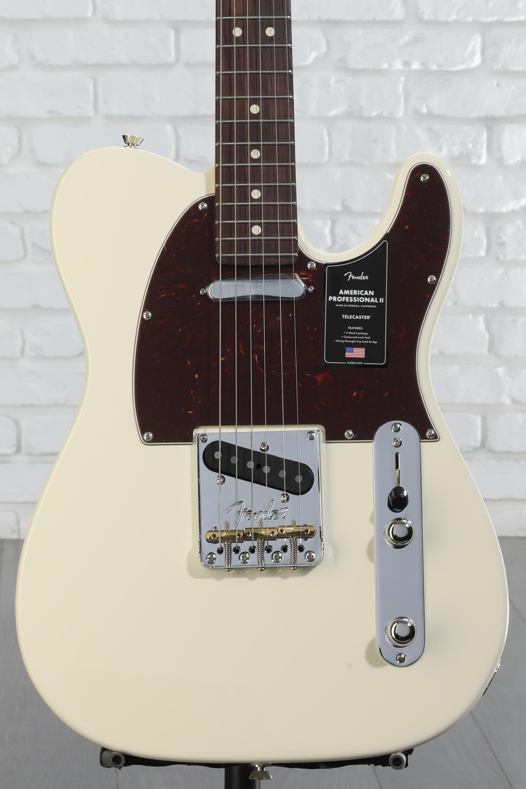 人気特価激安 II Professional American Fender Telecaster White Olympic - ギター
