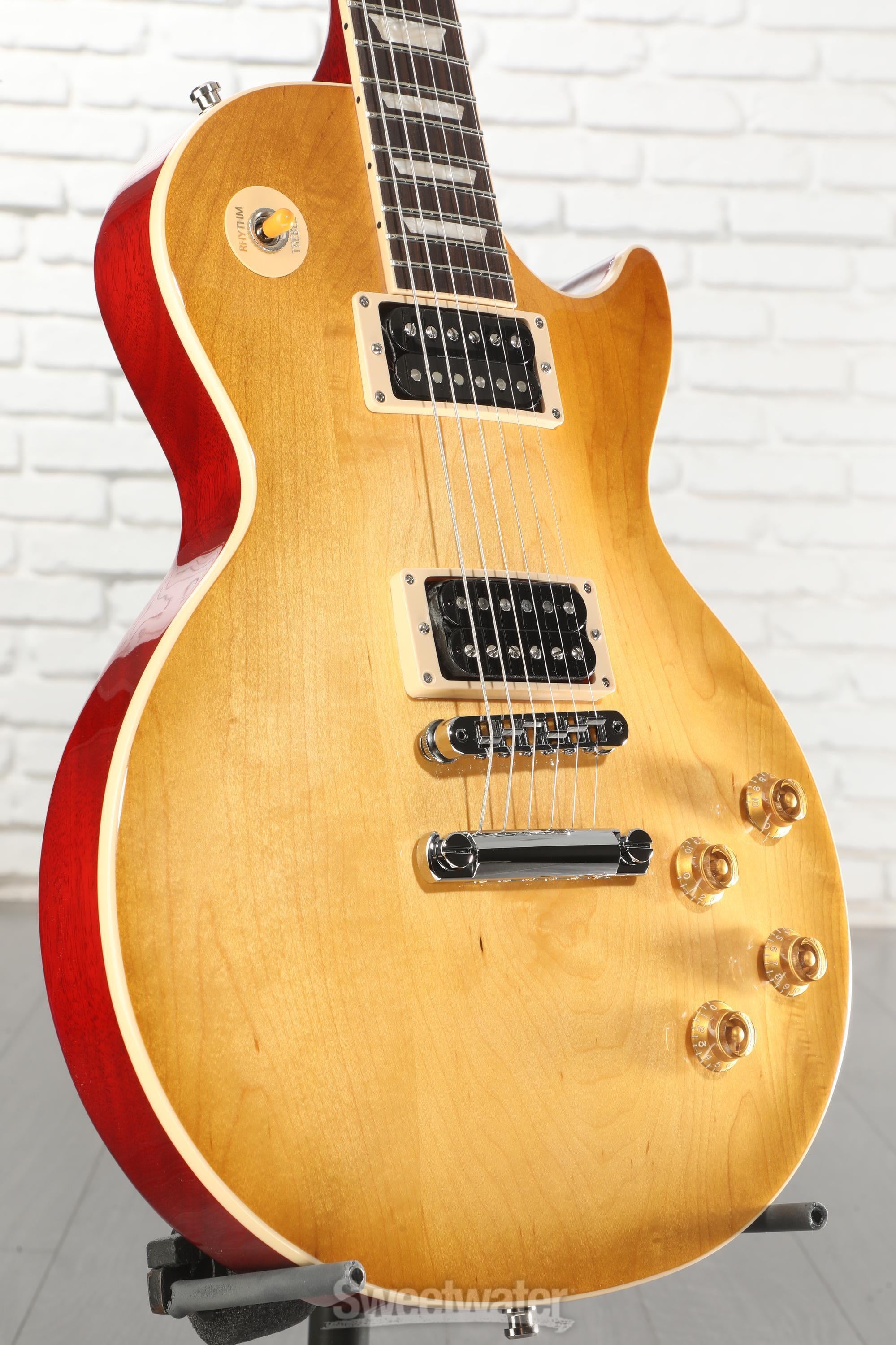 Photo of Gibson Slash "Jessica" Les Paul Standard Electric Guitar - Honey Burst