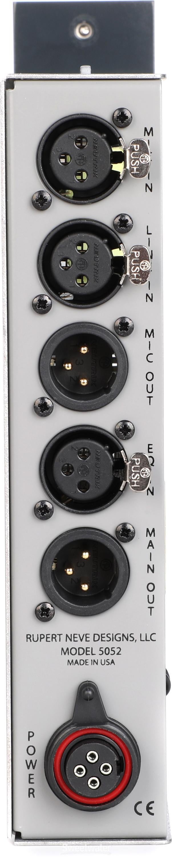 Rupert Neve Designs Shelford 5052 Microphone Preamp & EQ