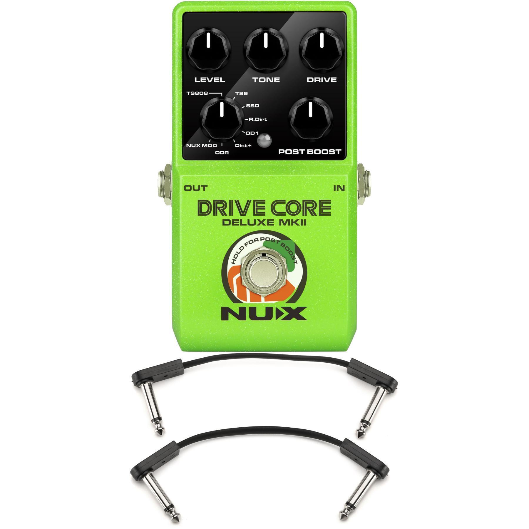 NUX Drive Core Deluxe MKII Overdrive Pedal with EBS Patch