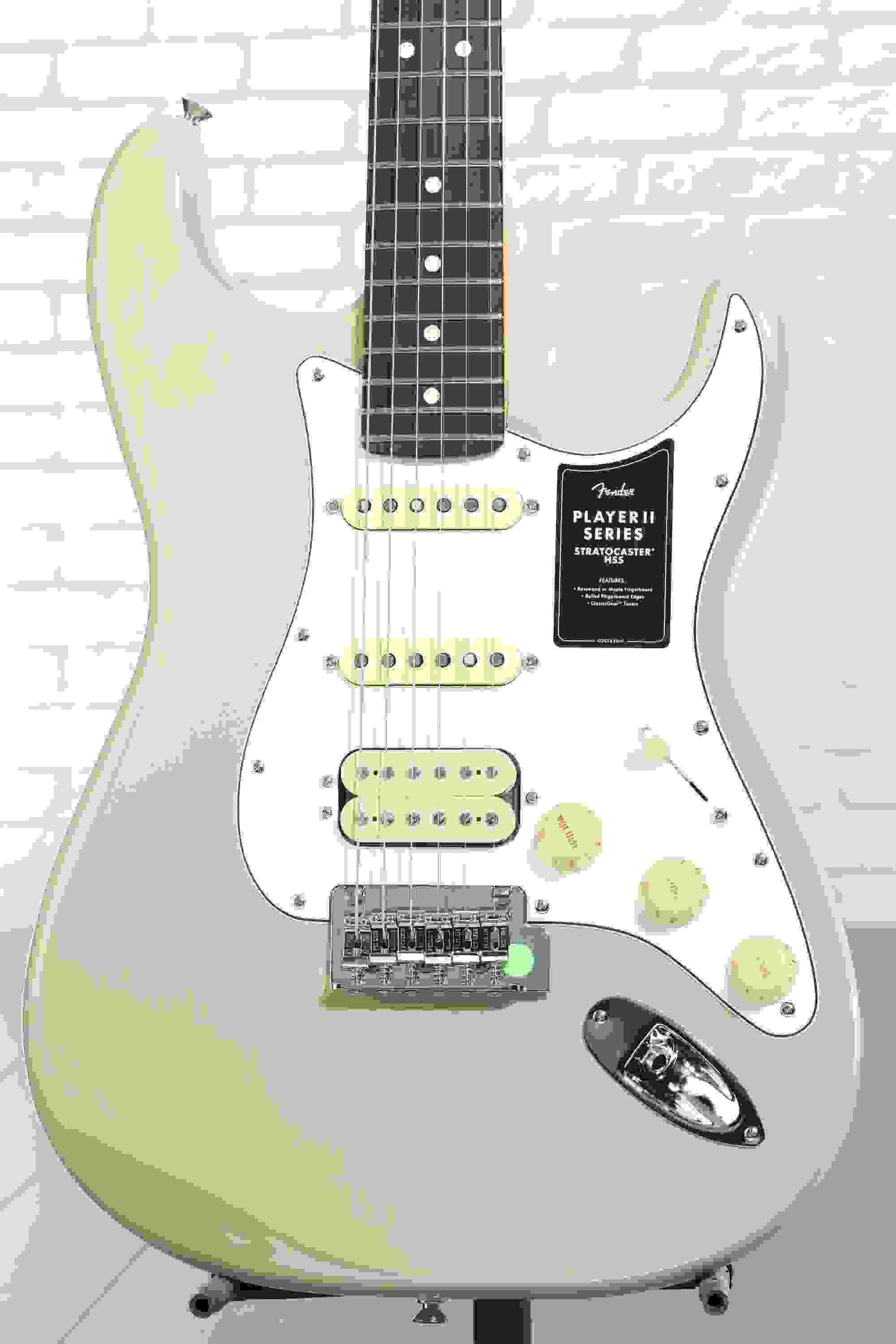 Fender Player II Stratocaster HSS Electric Guitar - Birch Green with Rosewood Fingerboard