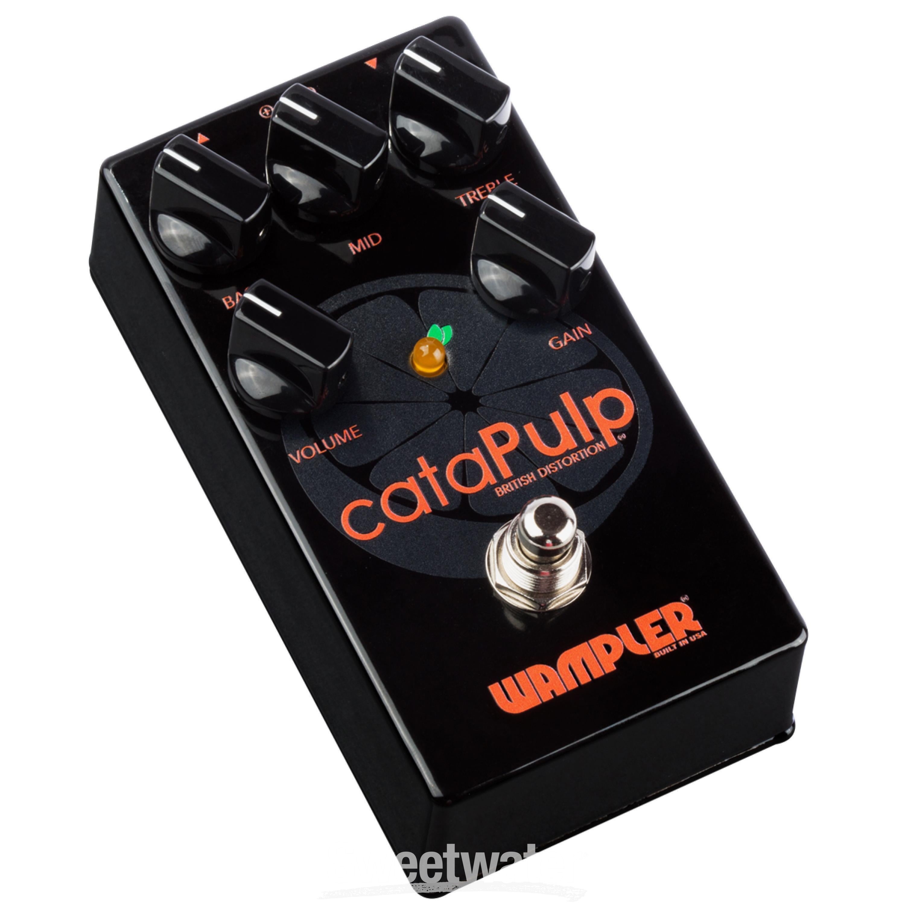 Wampler cataPulp British Distortion Pedal Reviews | Sweetwater