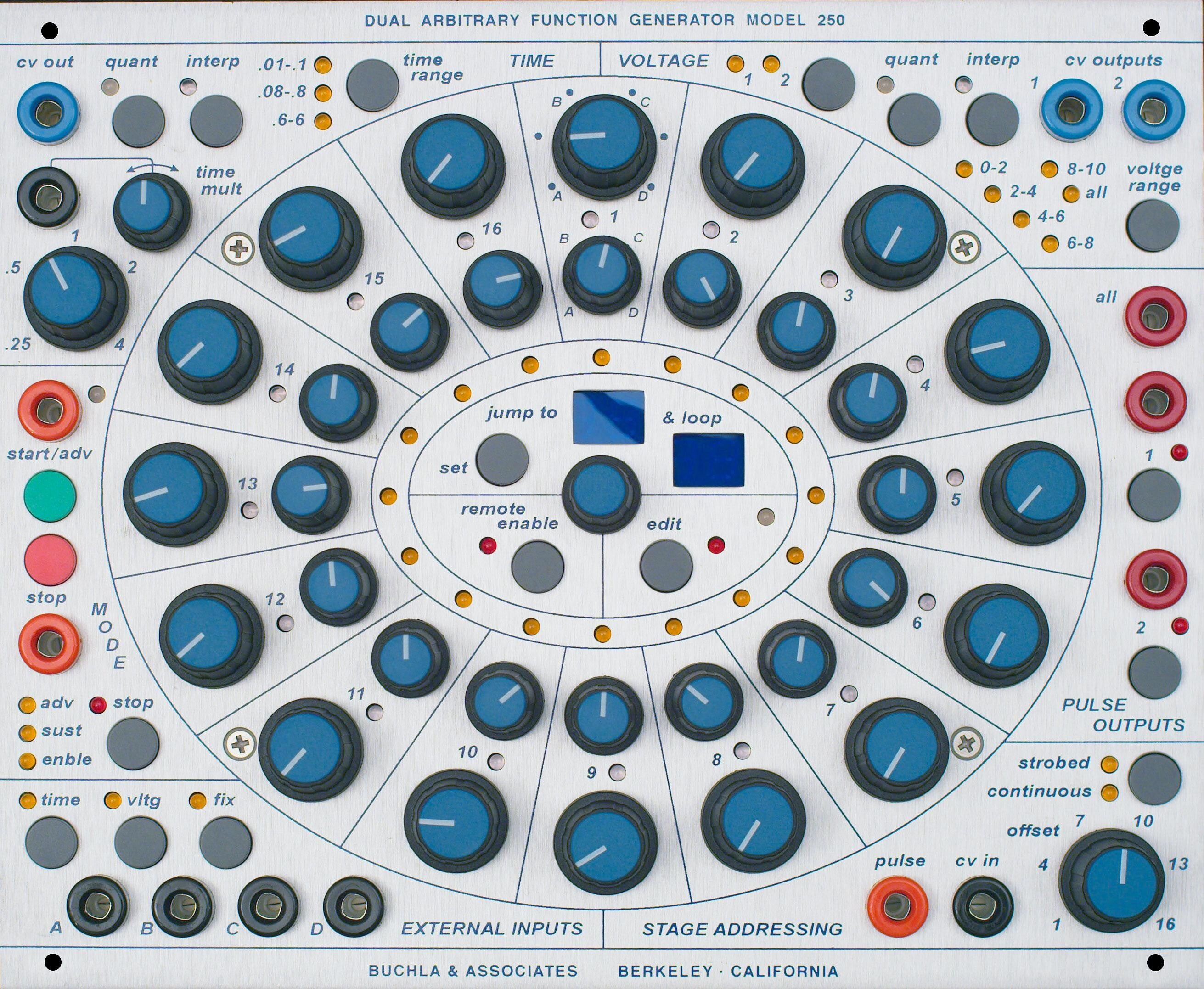Photo of Buchla 250e Arbitrary Function Generator Module