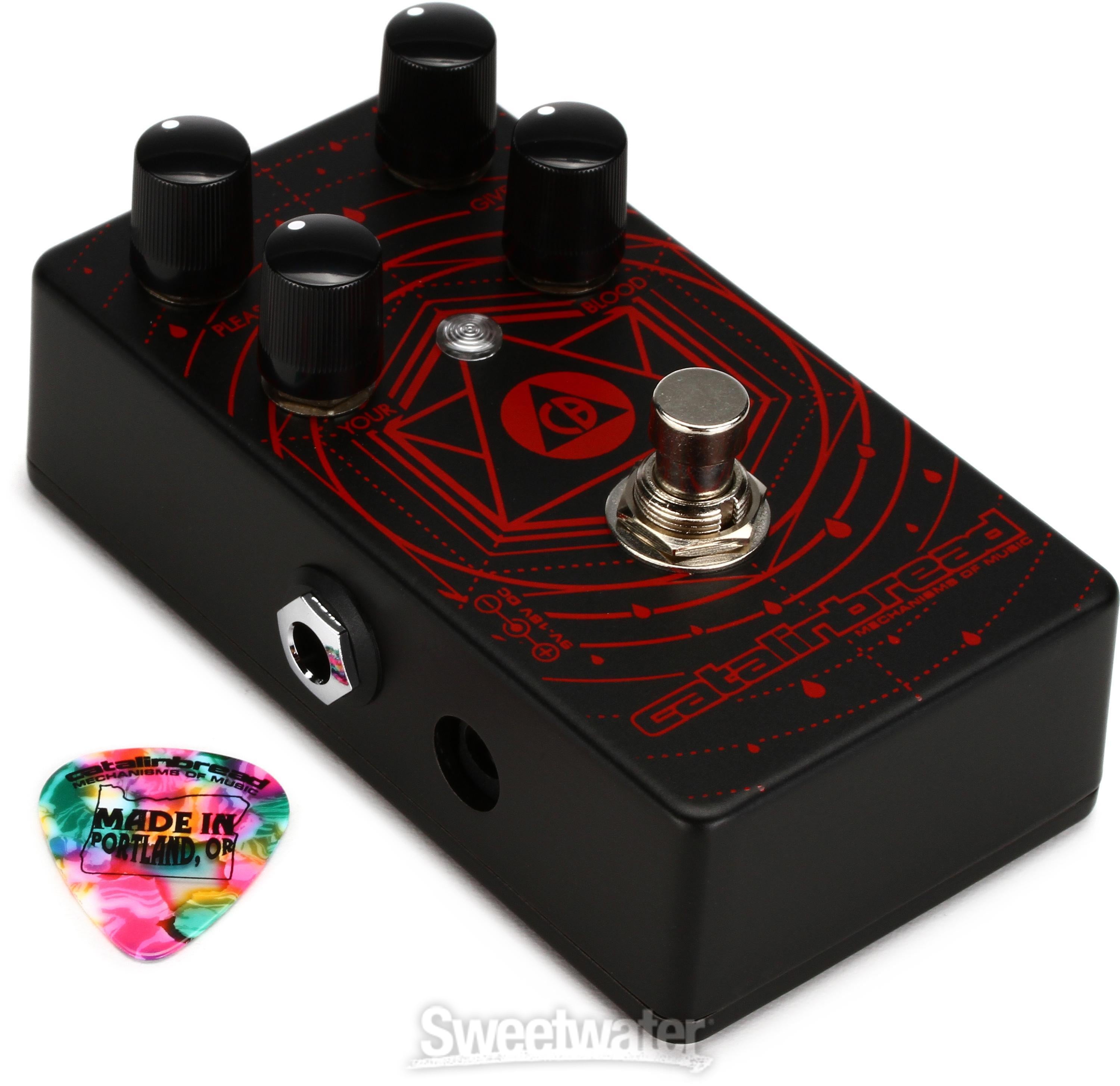 Catalinbread Blood Donor Fuzz Pedal - Limited Edition Black