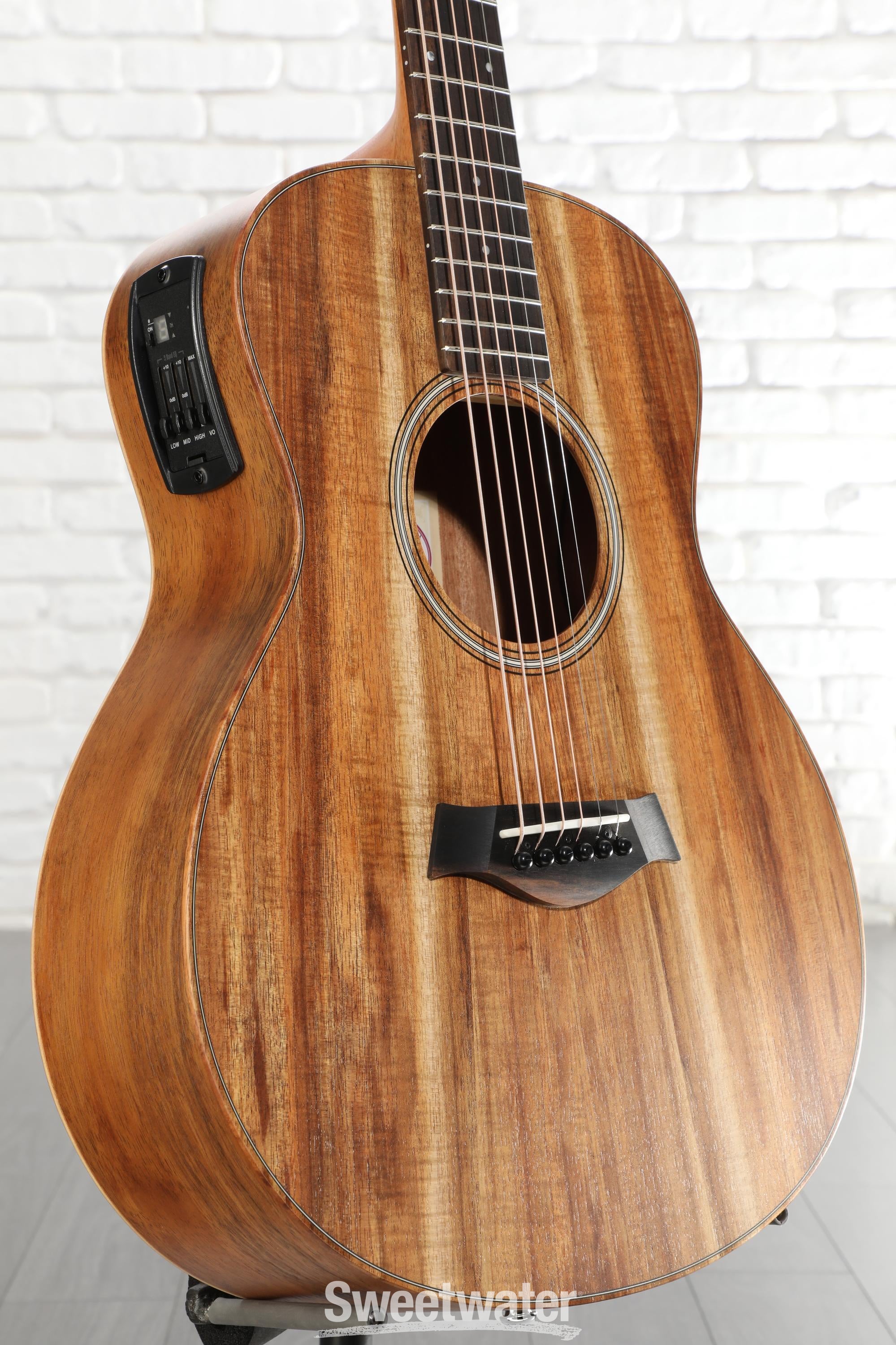 Taylor GS Mini-e Koa Acoustic-electric Guitar - Natural | Sweetwater