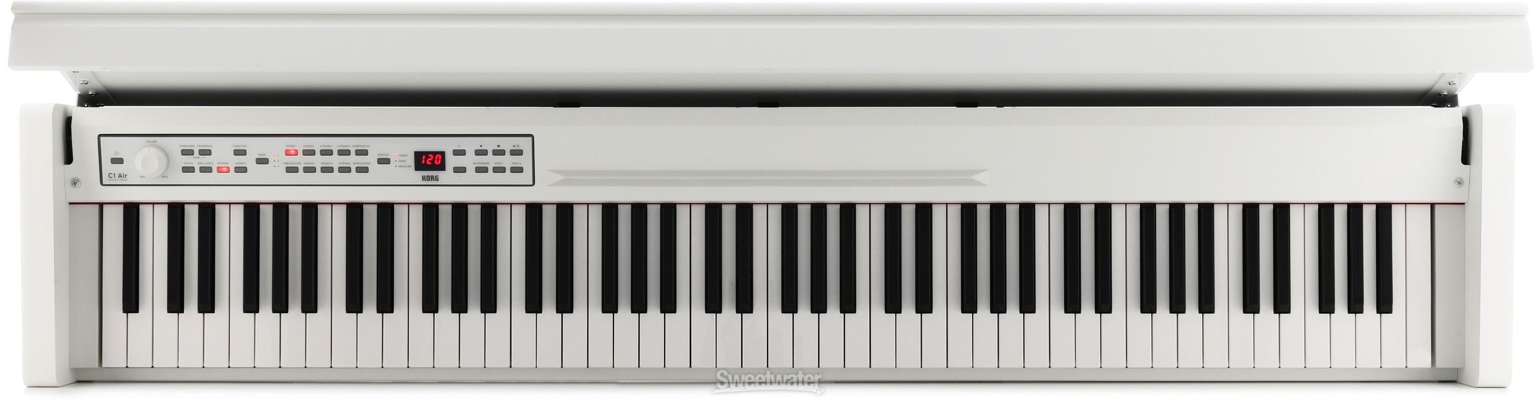 Korg C1 Air Digital Piano with Bluetooth - White | Sweetwater