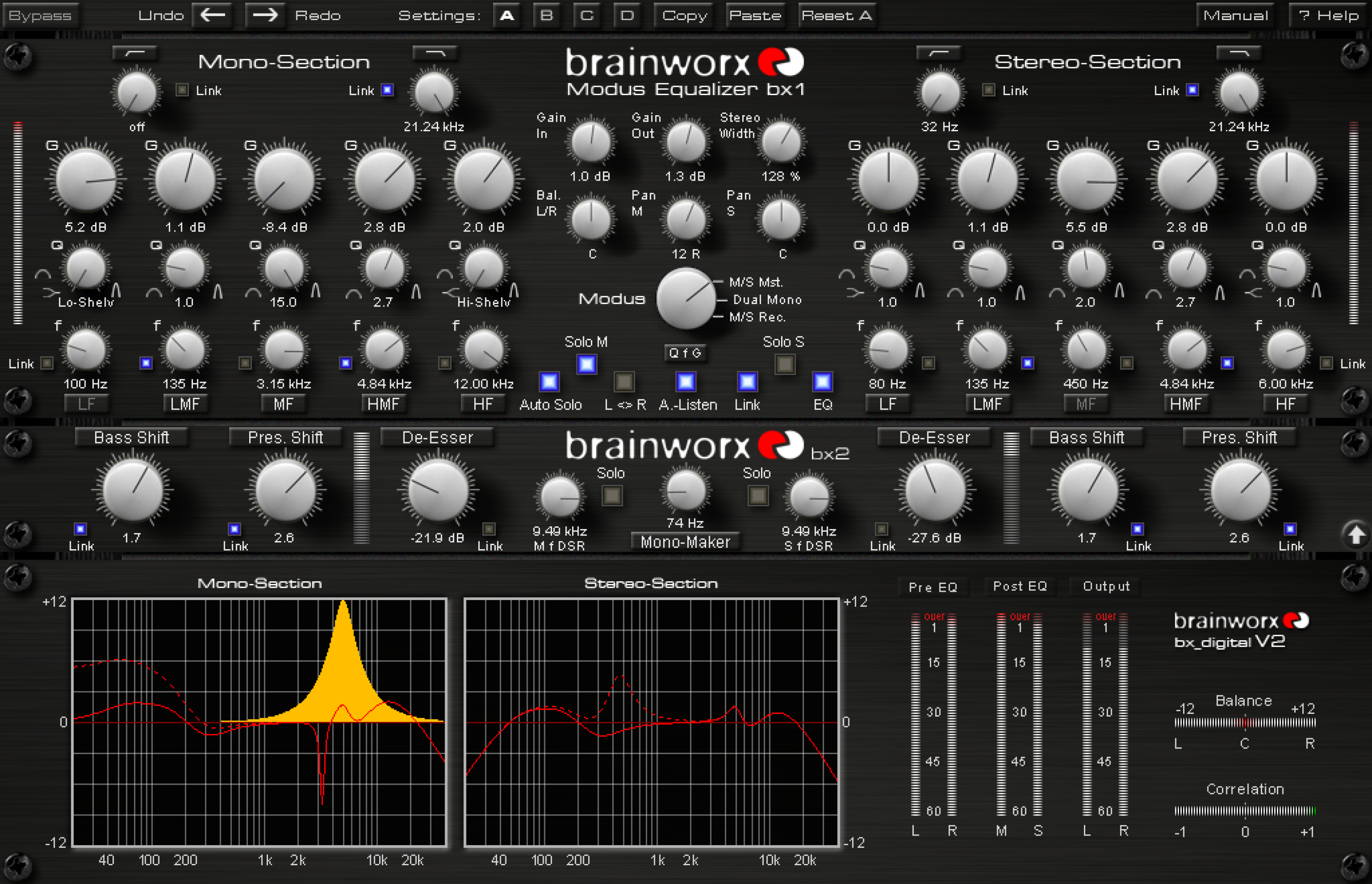 Brainworx bx digital V2 Plug in Sweetwater