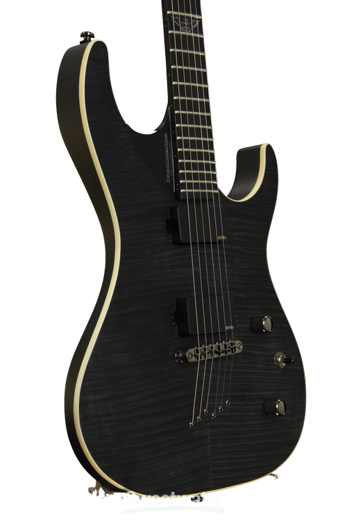 Washburn Parallaxe S10EDLX - Flame Trans Black | Sweetwater Washburn Parallaxe S10EDLX - Flame Trans Black | Sweetwater
