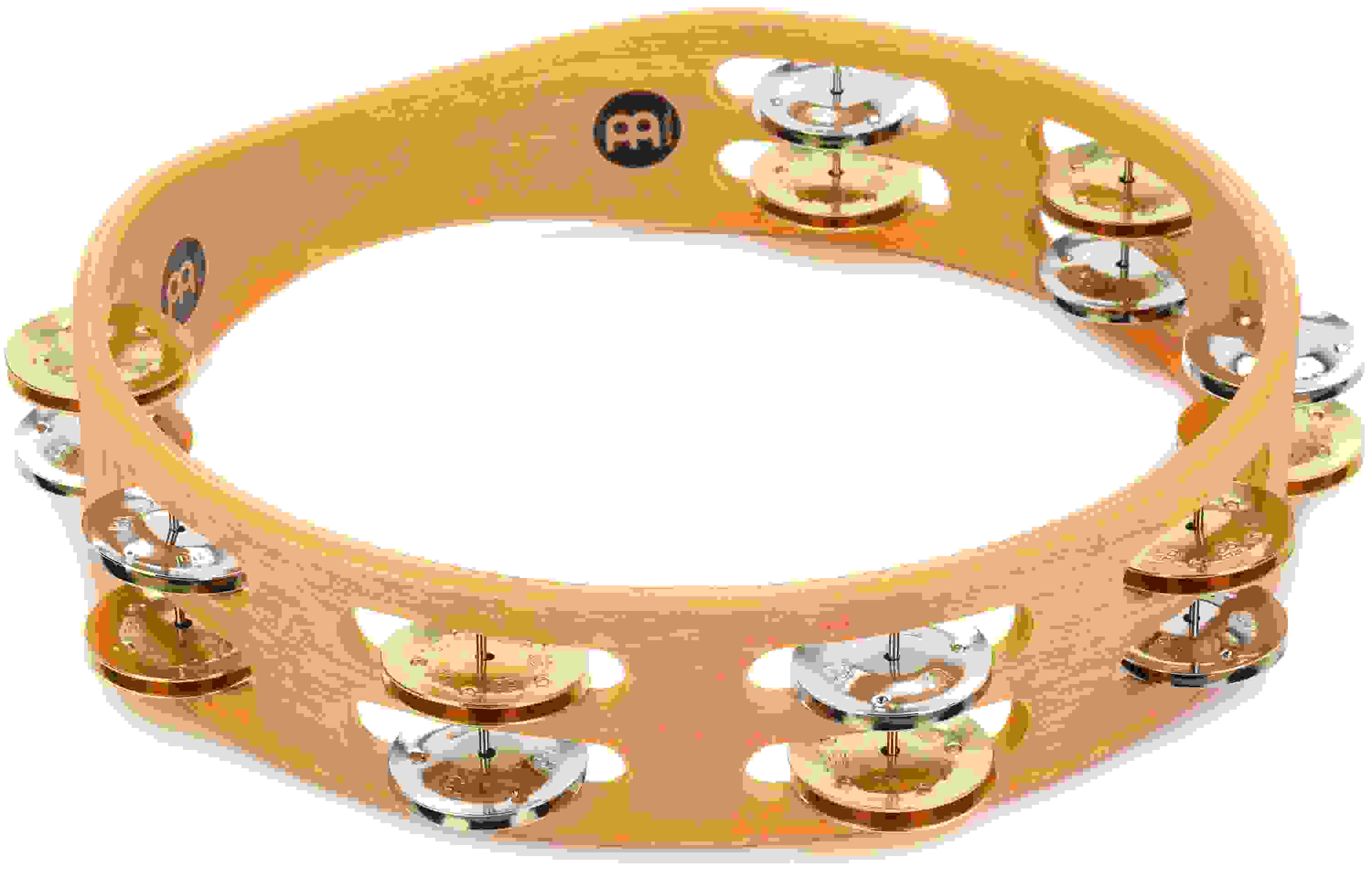 Meinl Percussion Recording-Combo Wood Tambourine - Double Row