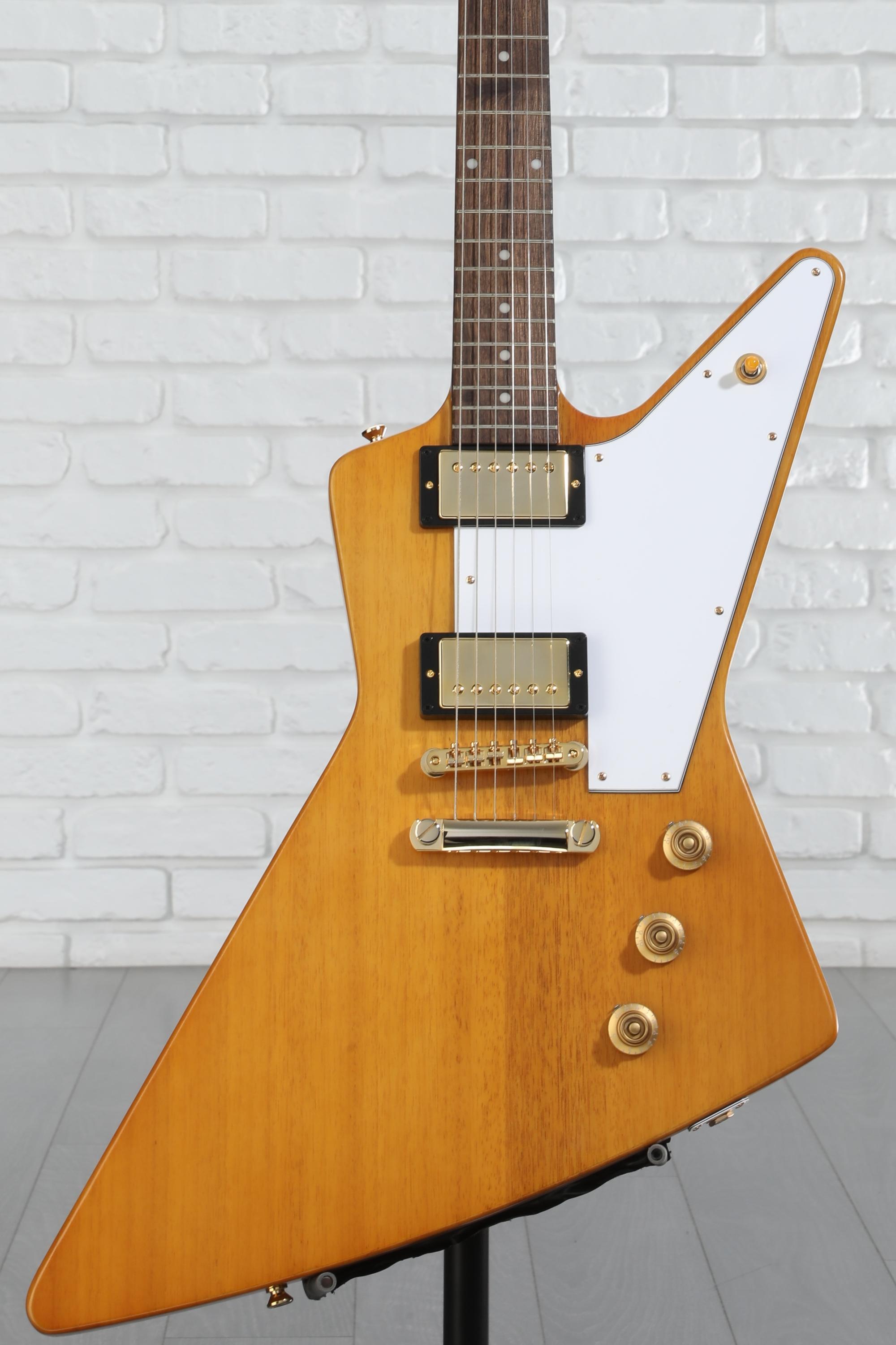 Epiphone 1958 Korina Explorer Electric Guitar - Natural