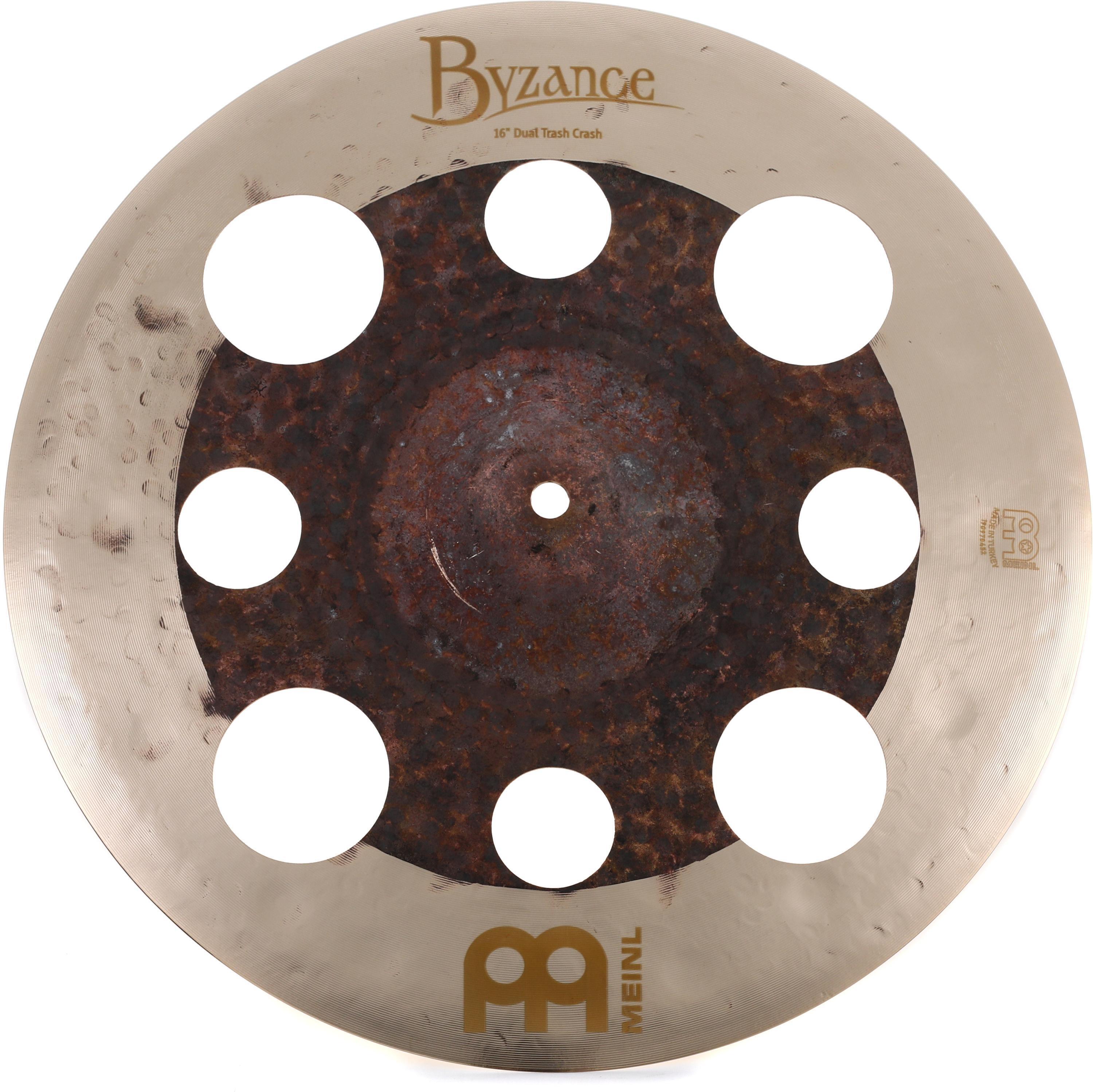 Meinl Cymbals 16 inch Byzance Dual Trash Crash Cymbal