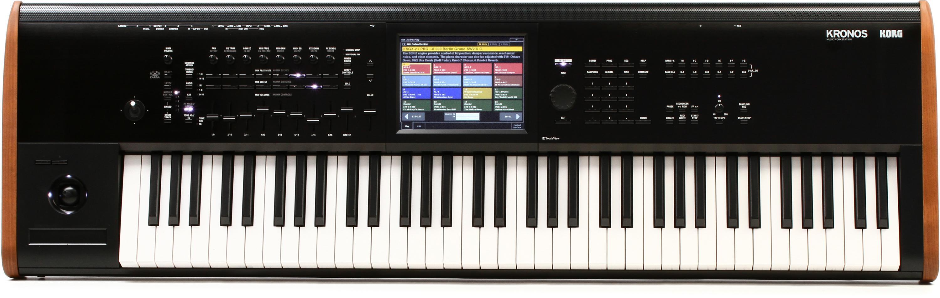 Korg Kronos 73-key Synthesizer Workstation Reviews | Sweetwater