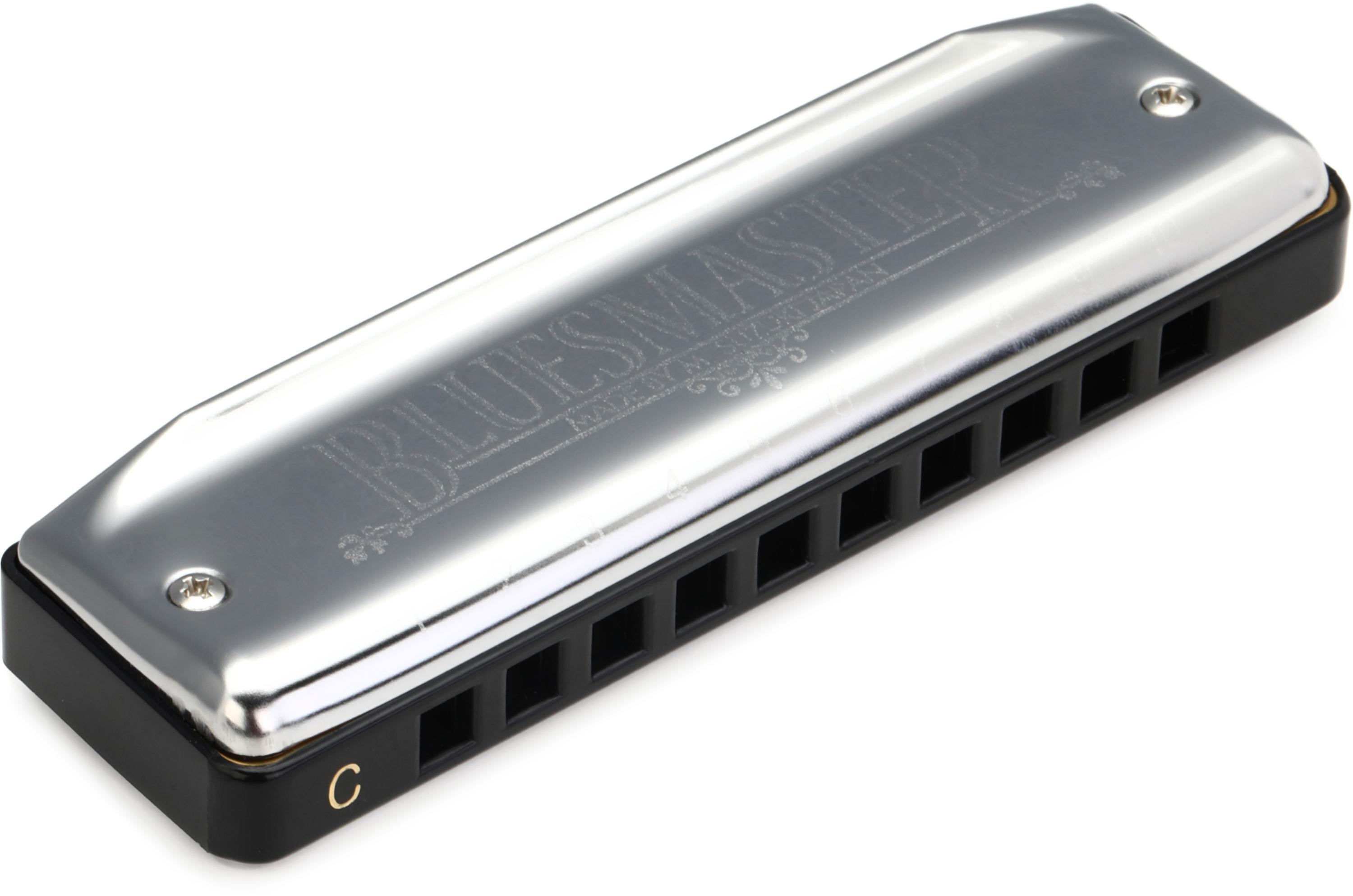 Photo of Suzuki MR-250 Bluesmaster 10-hole Diatonic Harmonica - C Major