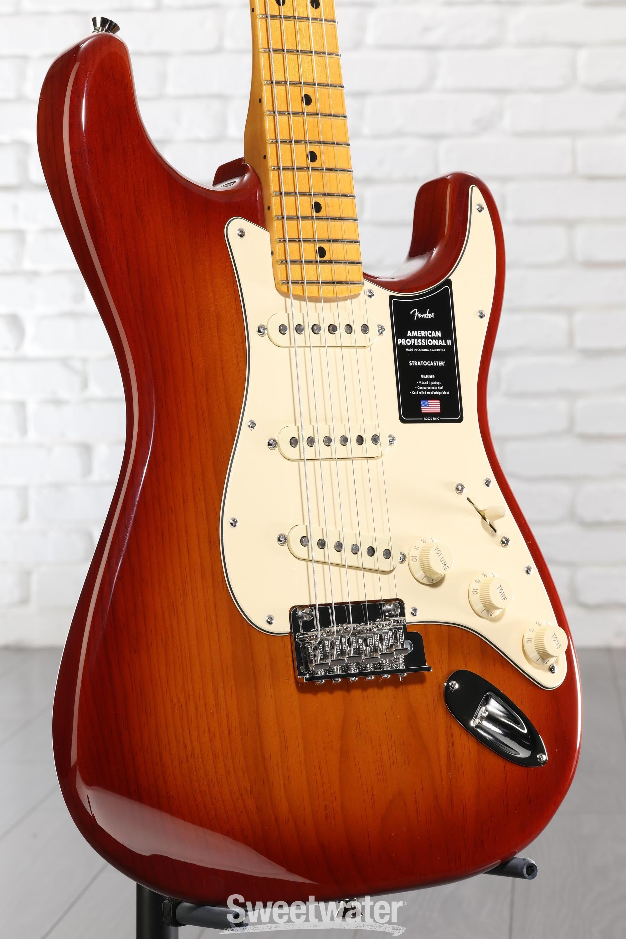 Fender American Professional II Stratocaster - Sienna Sunburst