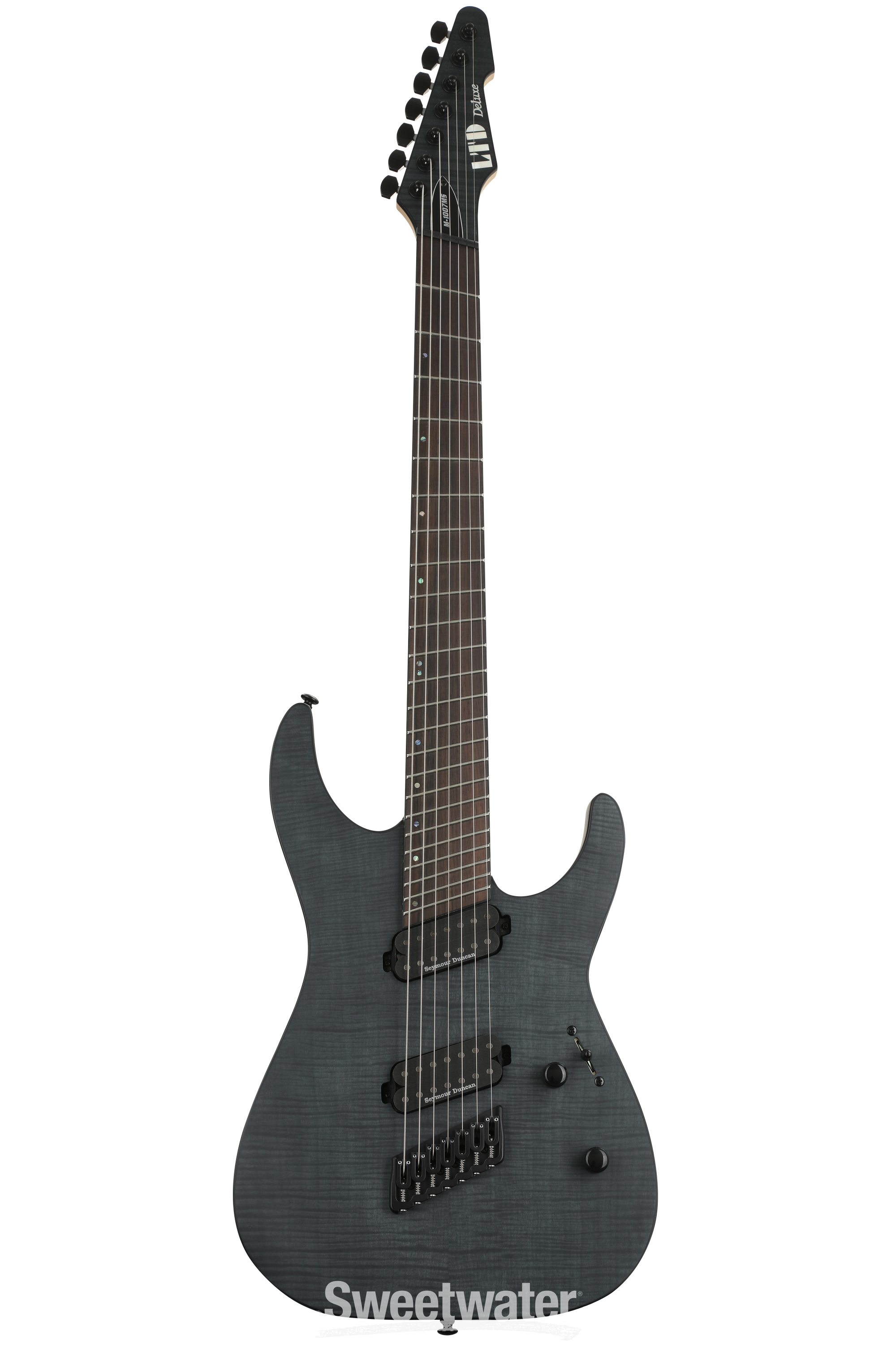 ギター M-1007 MULTI-SCALE See Thru Black Satin ESP LTD M-1007 ギター M-1007 MULTI-SCALE See Thru Black Satin ESP LTD M-1007