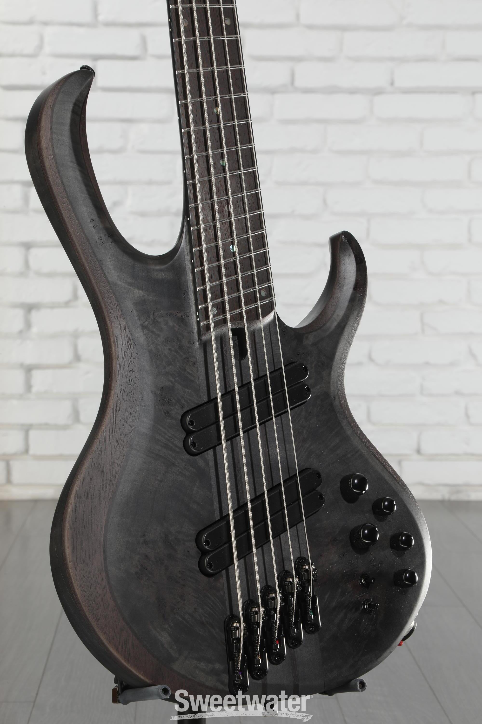 Ibanez Bass Workshop BTB805MS 5-string Bass Guitar - Transparent
