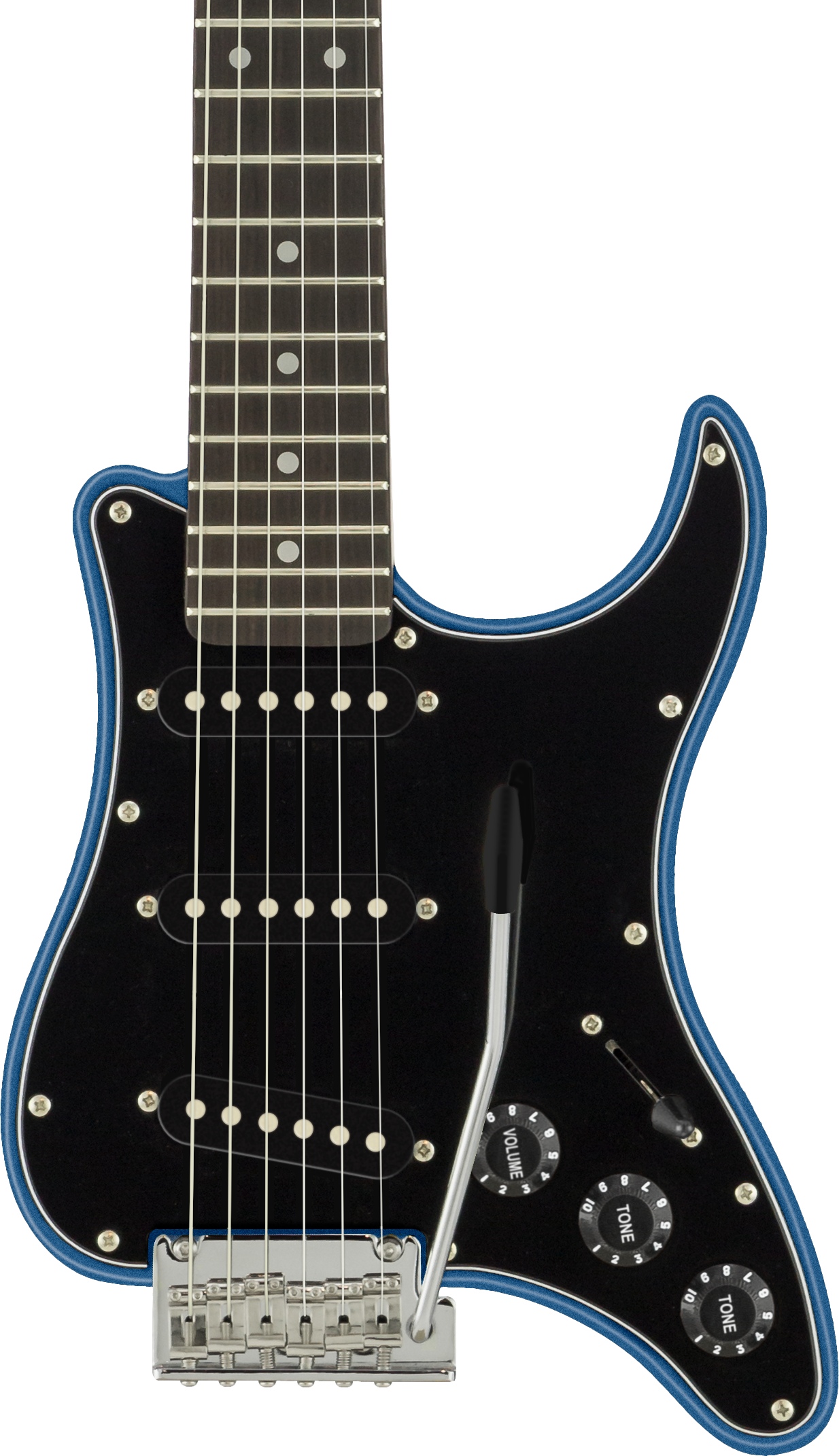 Traveler Guitar Travelcaster Deluxe - Deep Blue Metallic