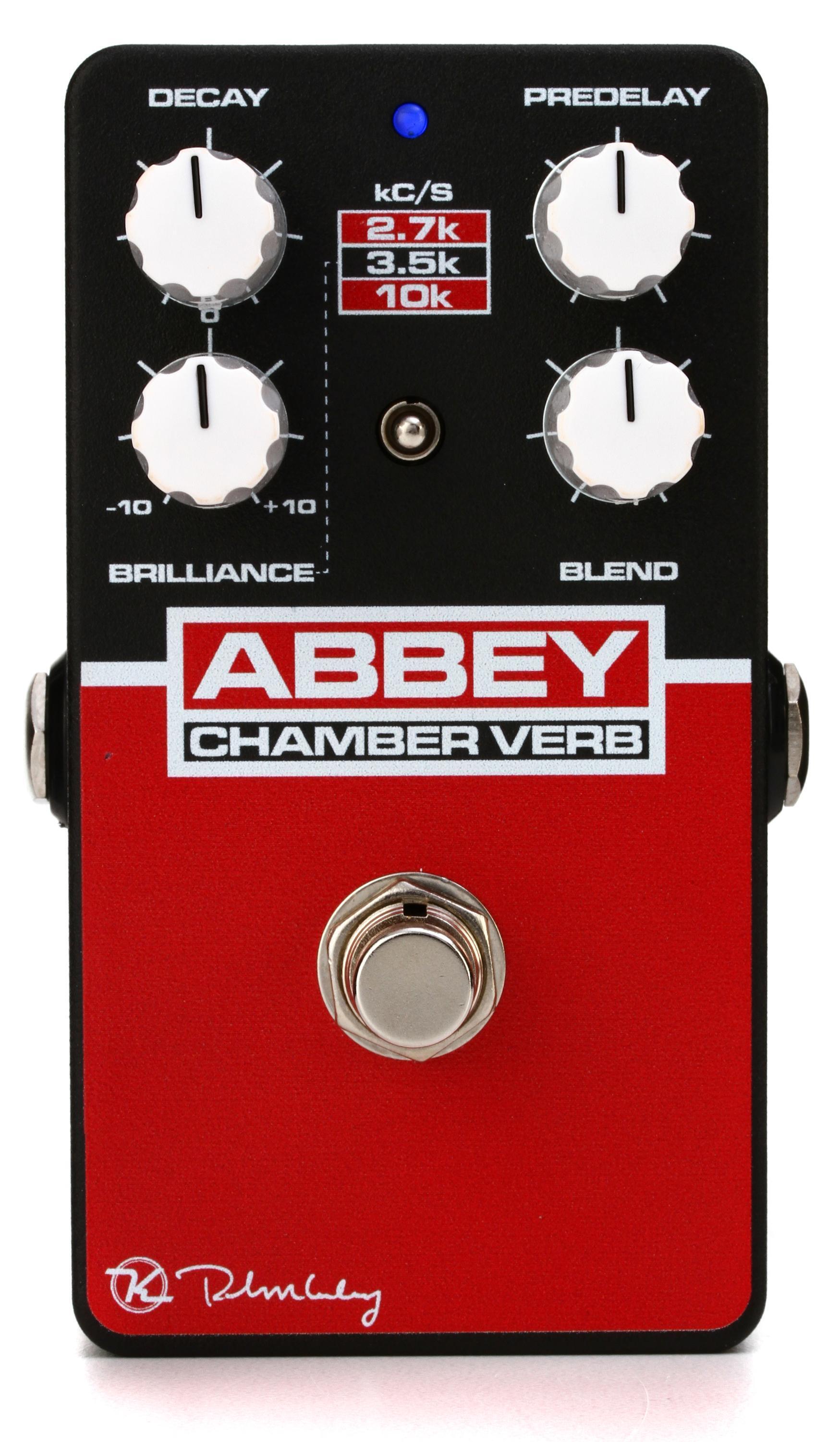 Keeley Abbey Chamber Verb Vintage Reverb Pedal Reviews | Sweetwater