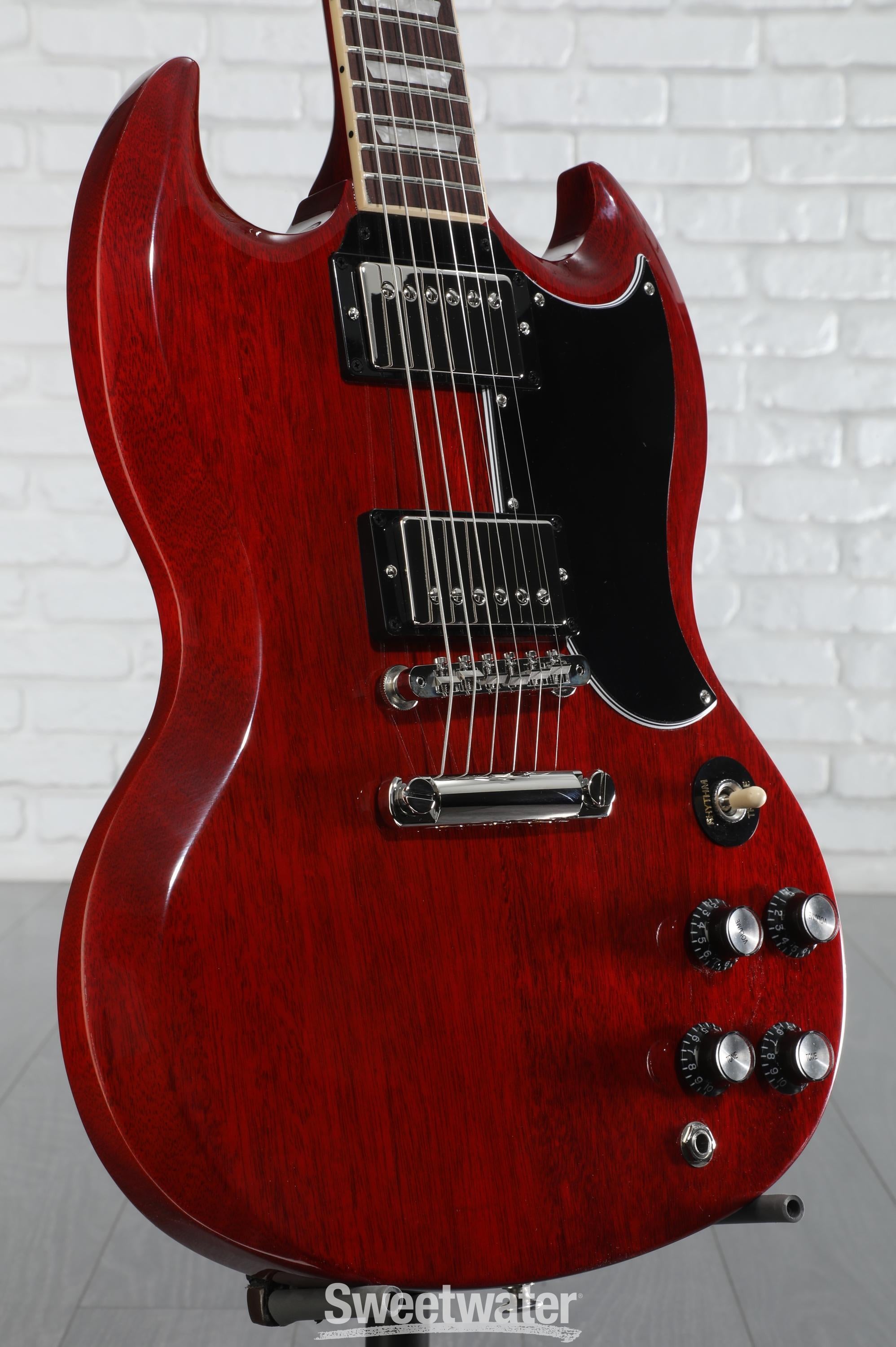 GIBSON SG STANDARD ‘61 Cherry Gibson SG Standard '61 Electric Guitar - Vintage Cherry