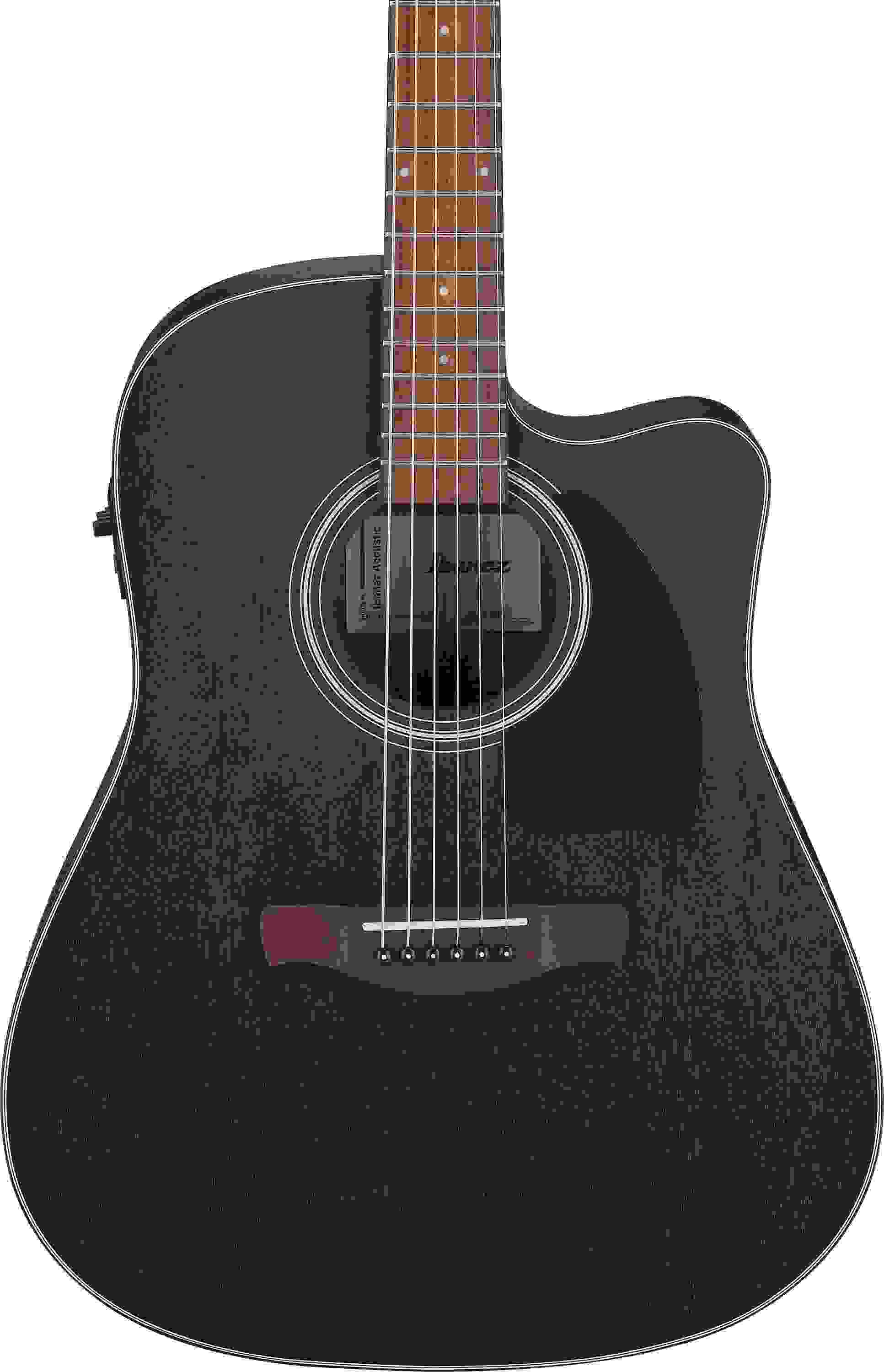 Ibanez PF54CE Acoustic-electric Guitar - Open-pore Weathered Black