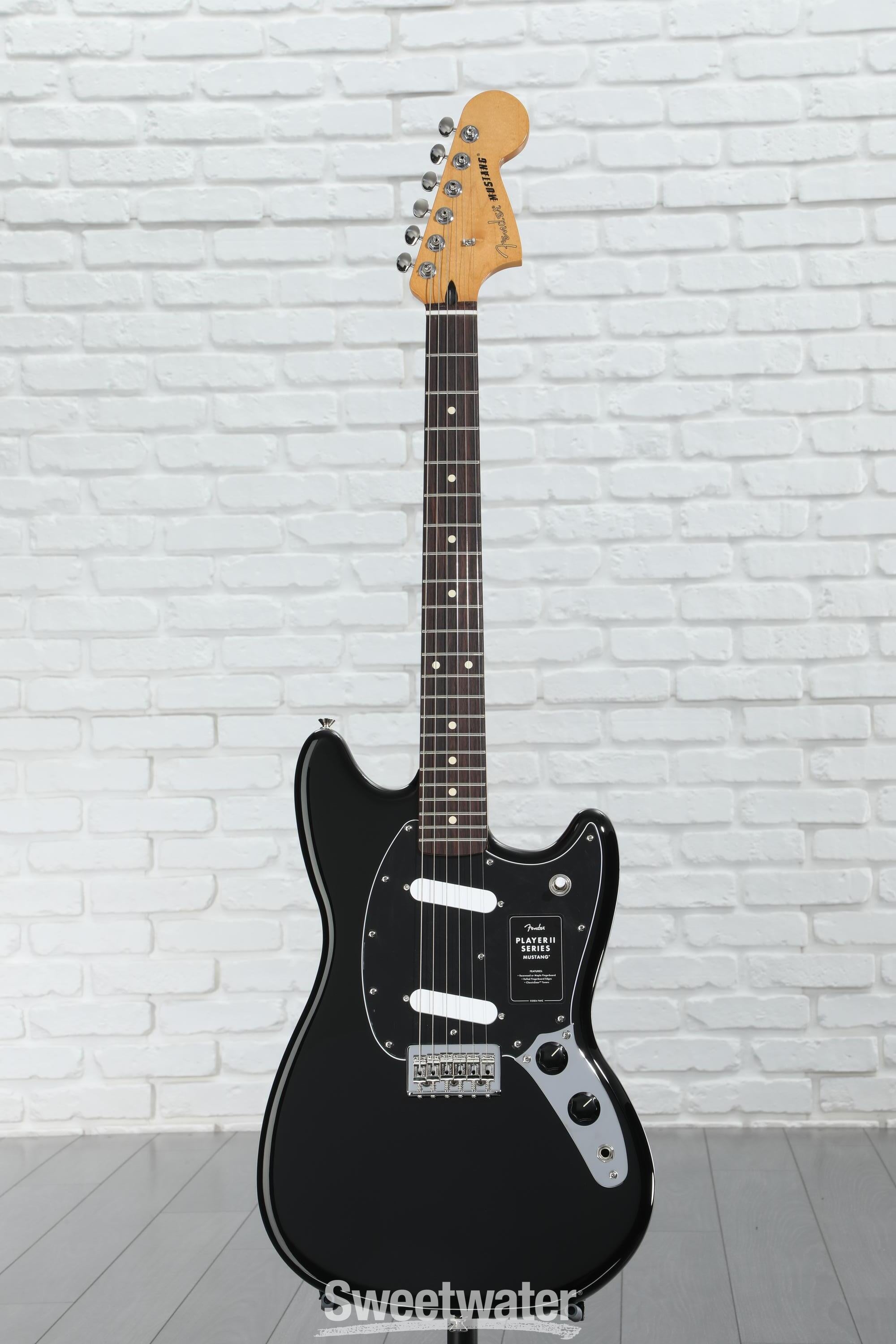 ギター fFender Player II Mustang Buy Fender Player II Mustang Electric Guitar in Aquatone