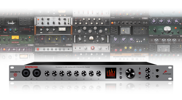 Antelope Audio Discrete 8 Edge Duo and Verge Bundle | Guitar