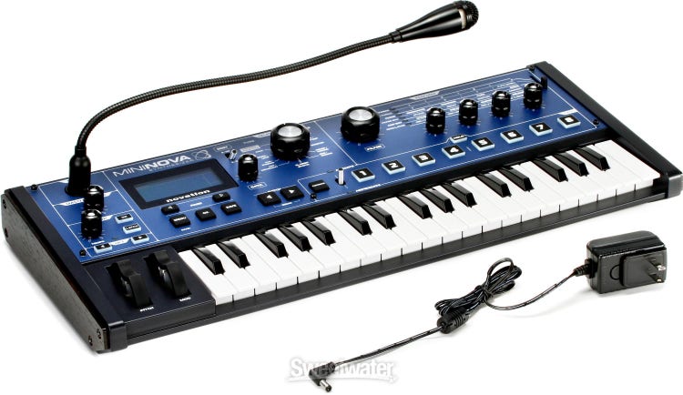 Novation MiniNova 37-key Synthesizer with Vocoder