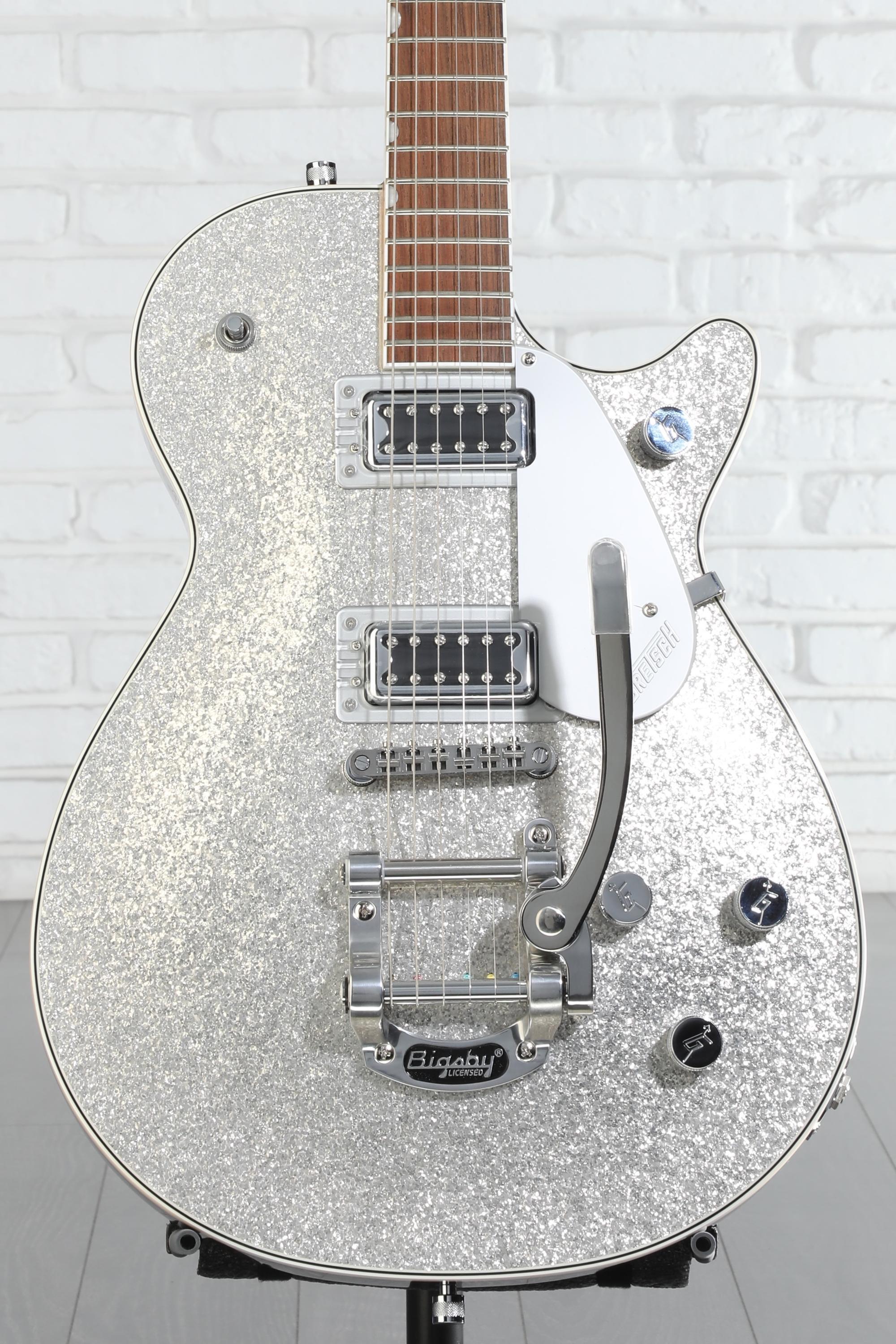 Gretsch Electromatic Jet Electric Guitar - Silver Sparkle | Sweetwater