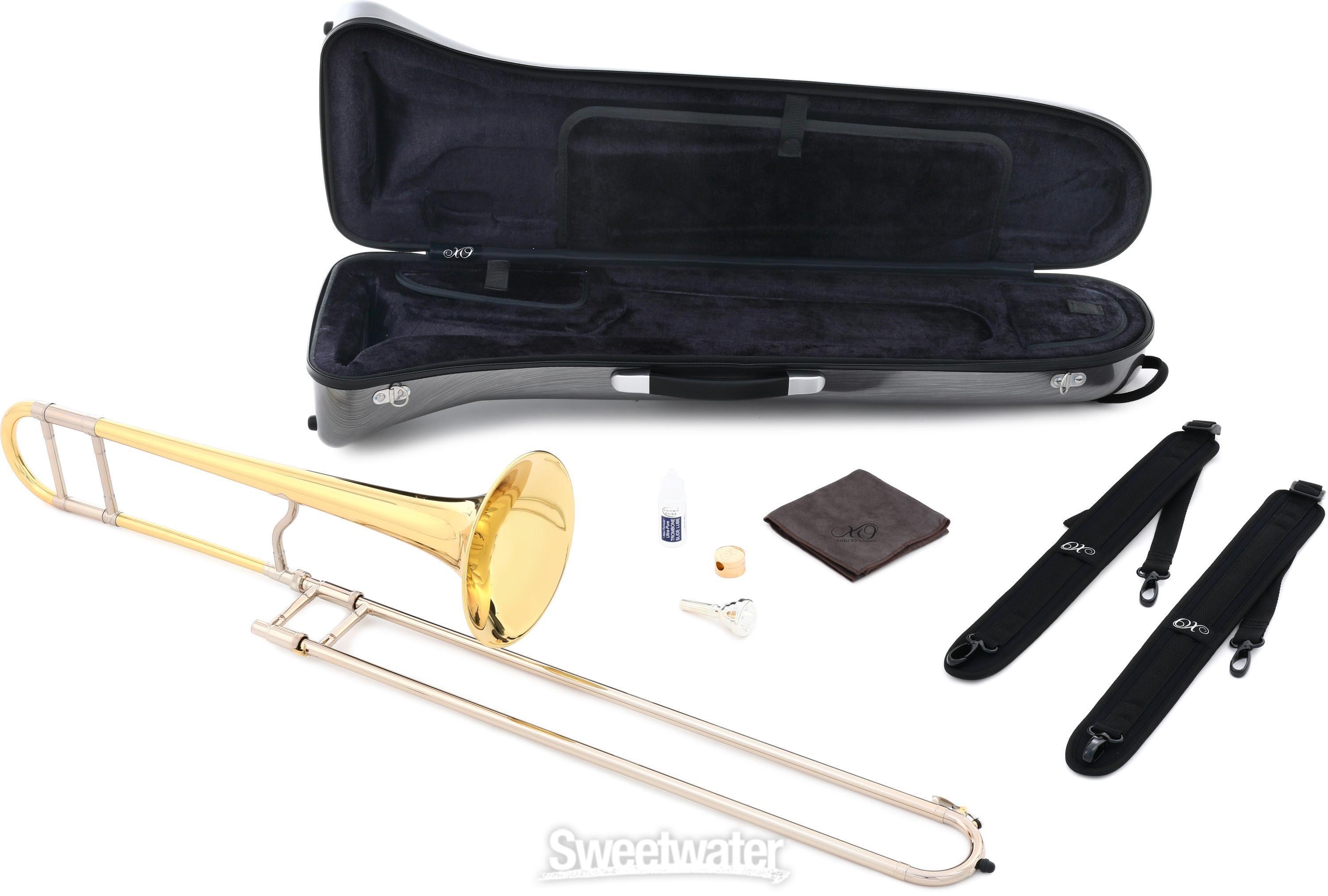 XO 1632GL-LT Professional Tenor Trombone - Gold Lacquer