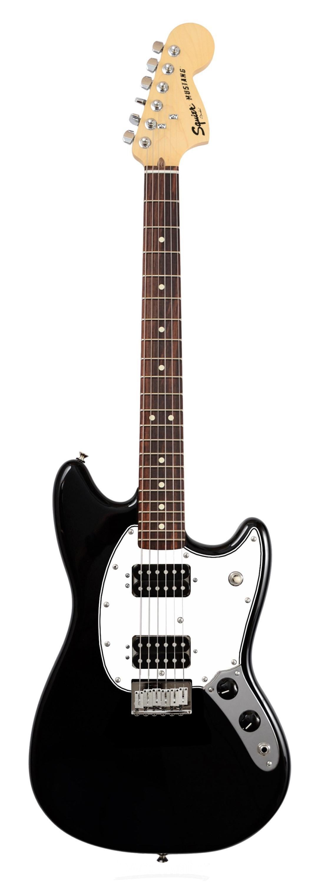 Squier Bullet Mustang HH - Black | Sweetwater
