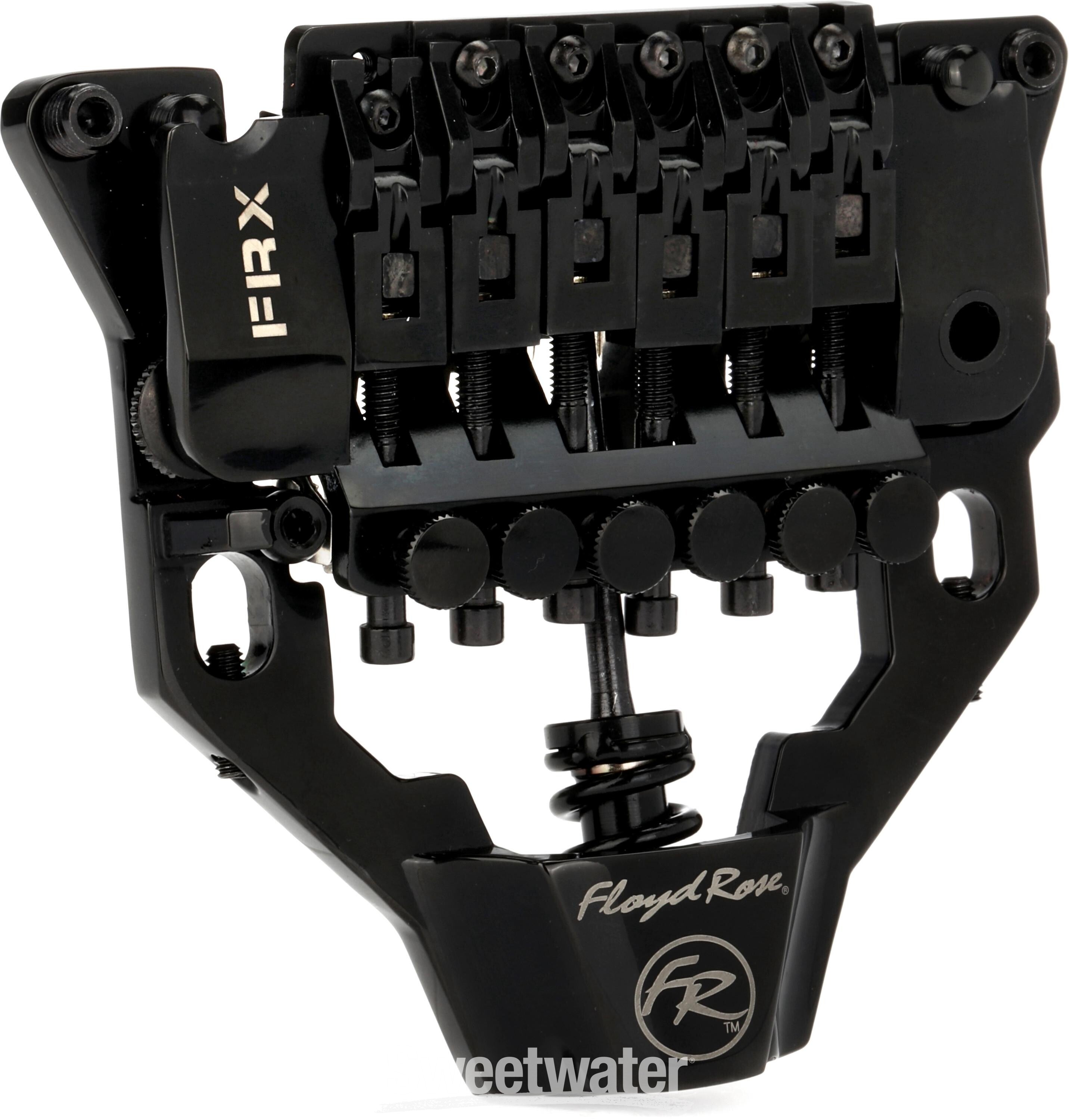 Floyd Rose FRTX02000 FRX Top Mount Tremolo System - Black | Sweetwater