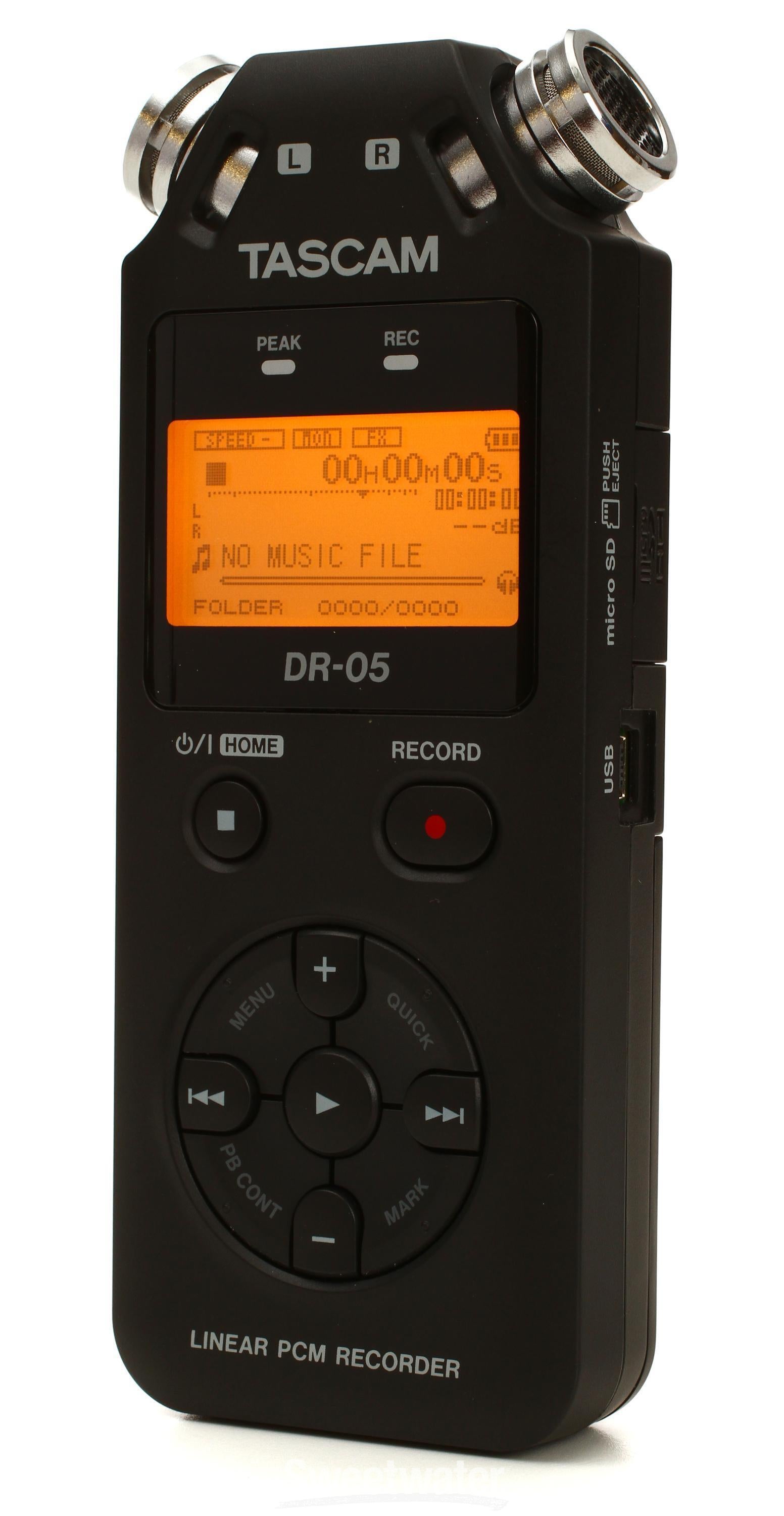 TASCAM DR-05 Reviews | Sweetwater