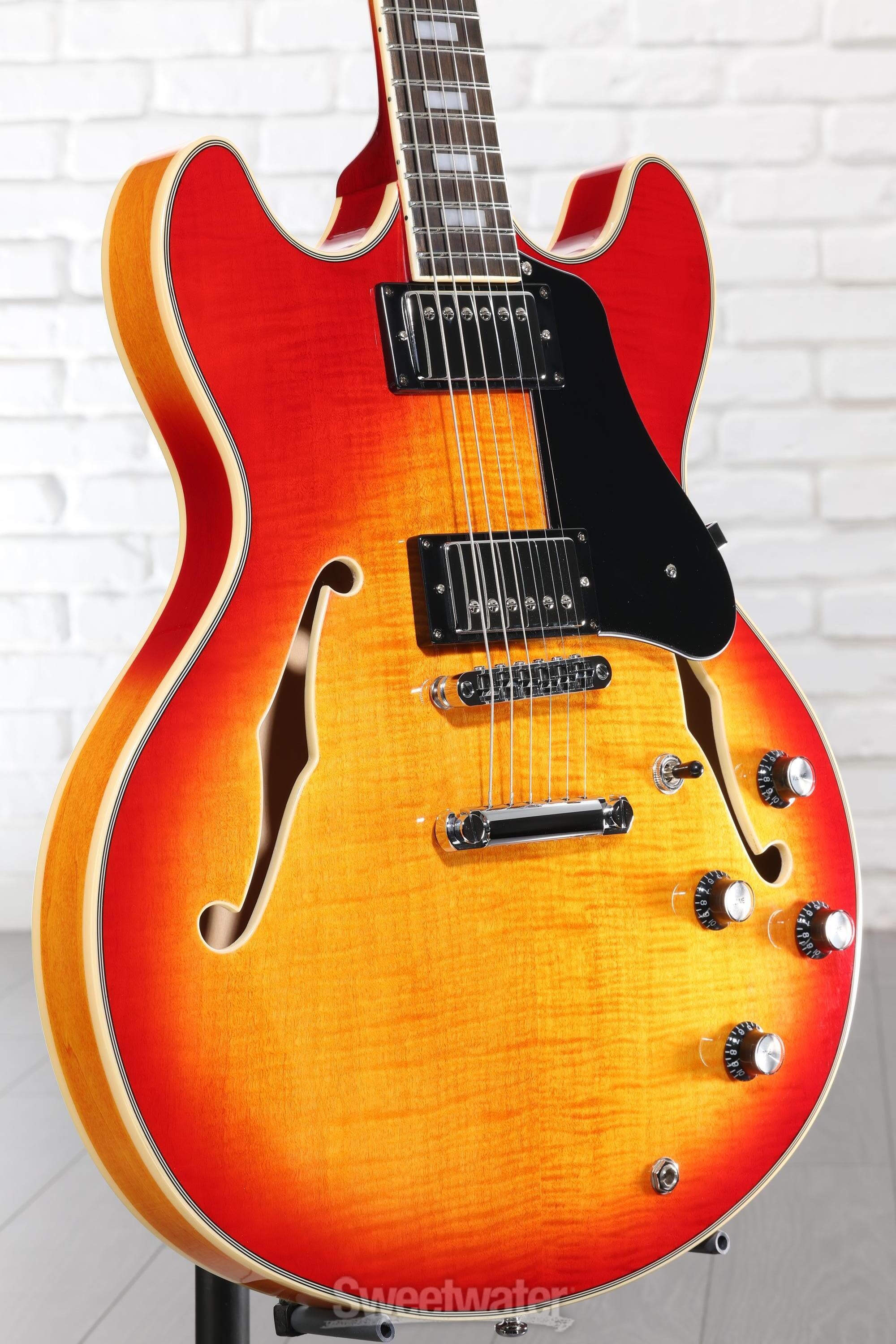 Sire Larry Carlton H7 Semi-hollow Electric Guitar - Cherry